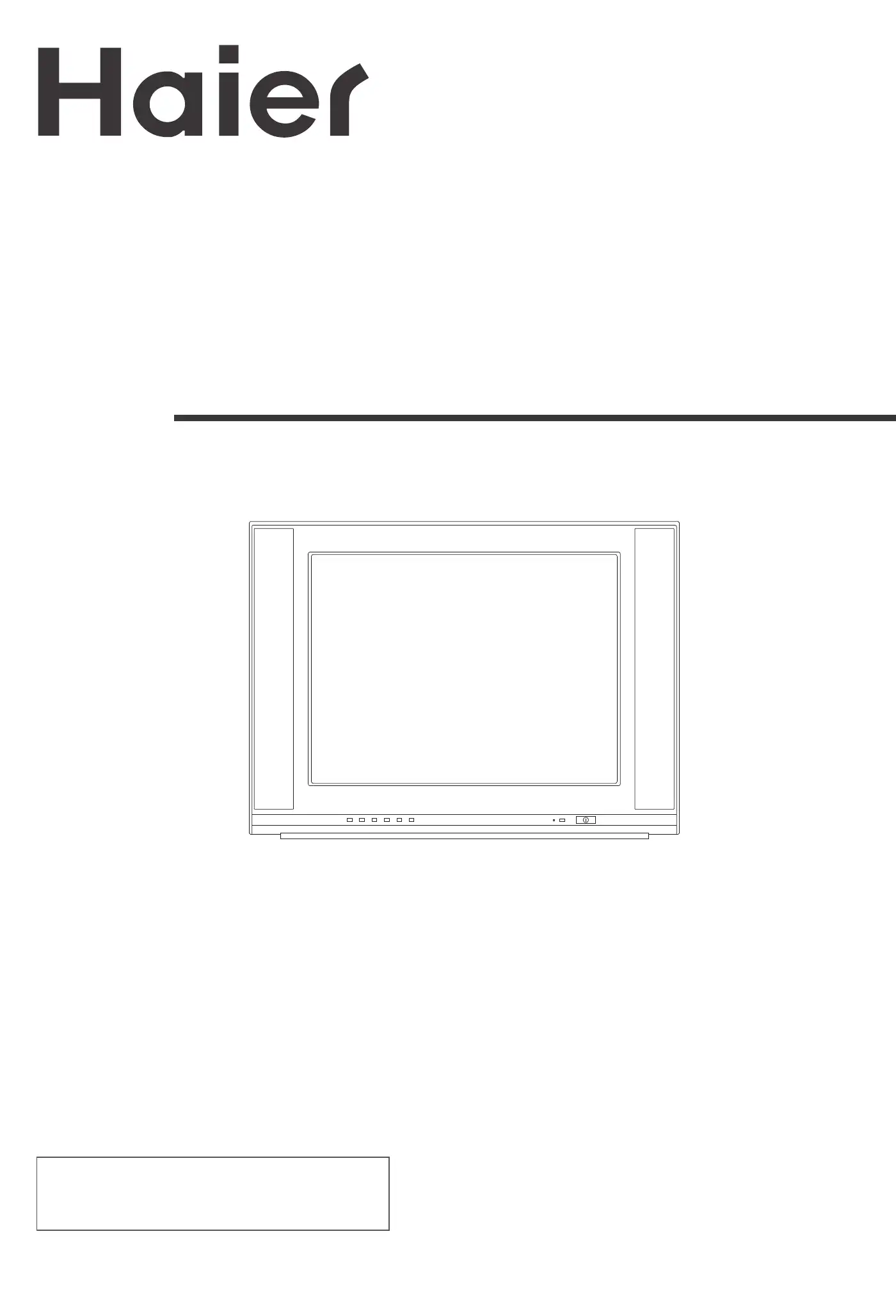 Haier 29F9D User Manual Manual pdf 1 page image