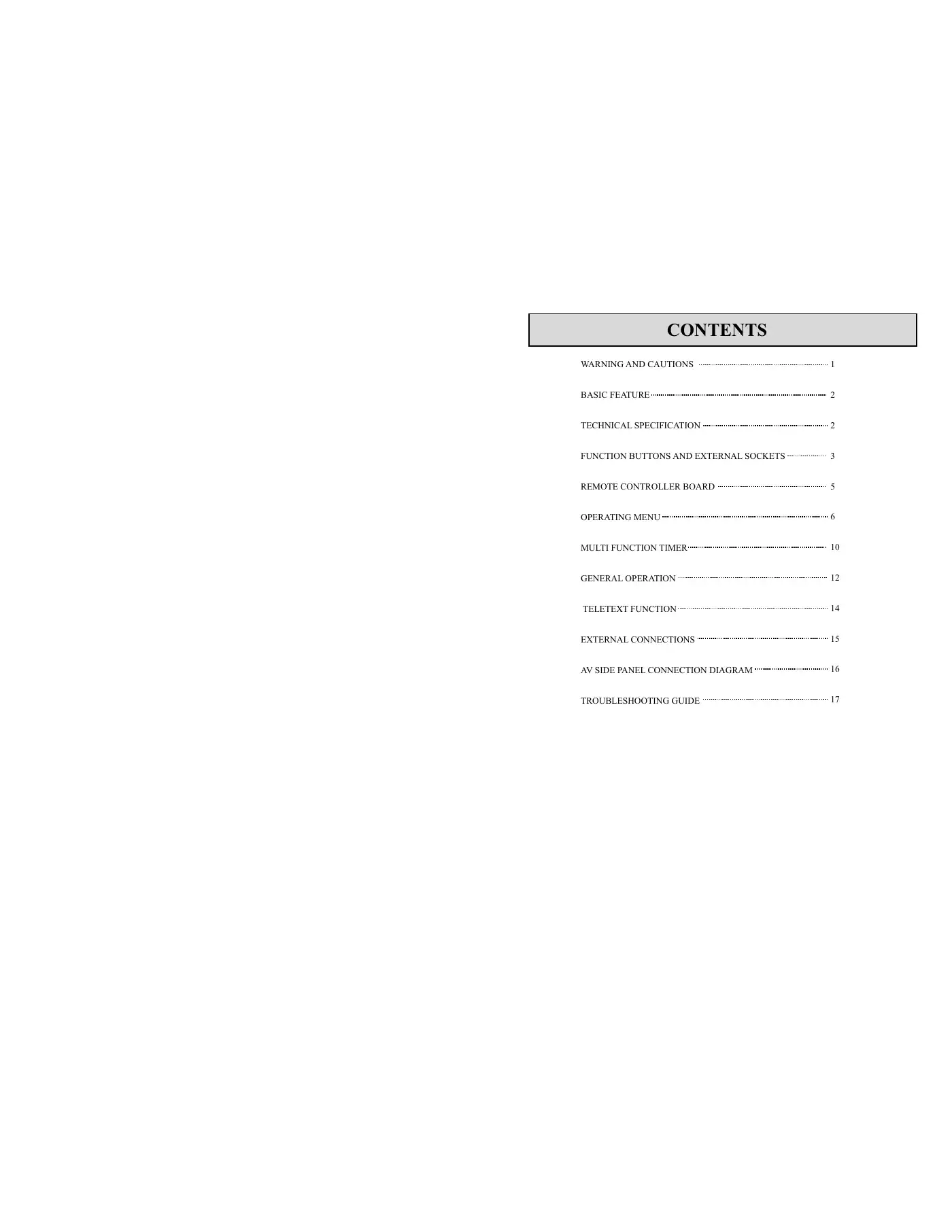 Haier 29T7A Operation Instructions Manual Manual pdf 2 page image