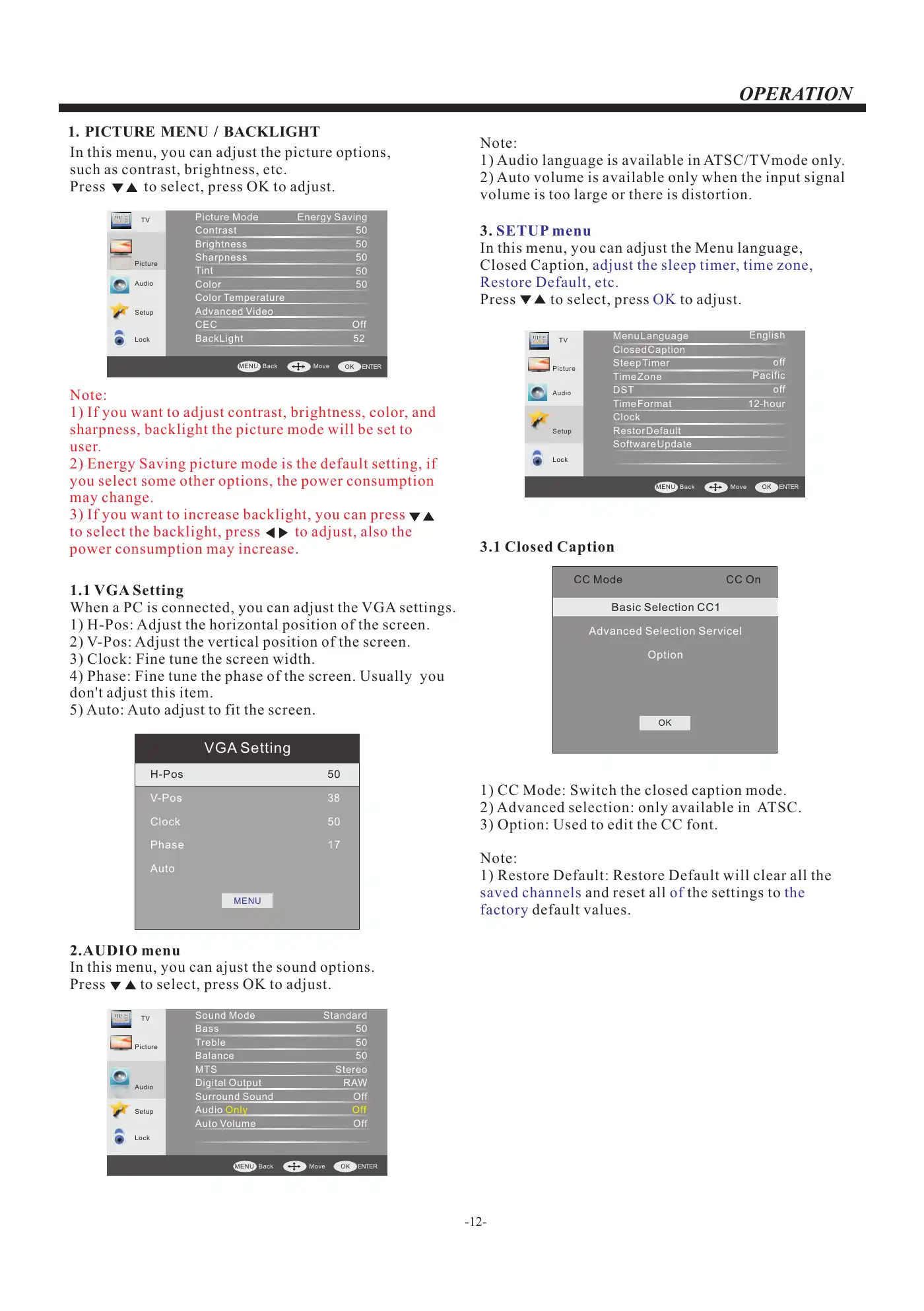 Haier 32E3000F User Manual Manual pdf 13 page image