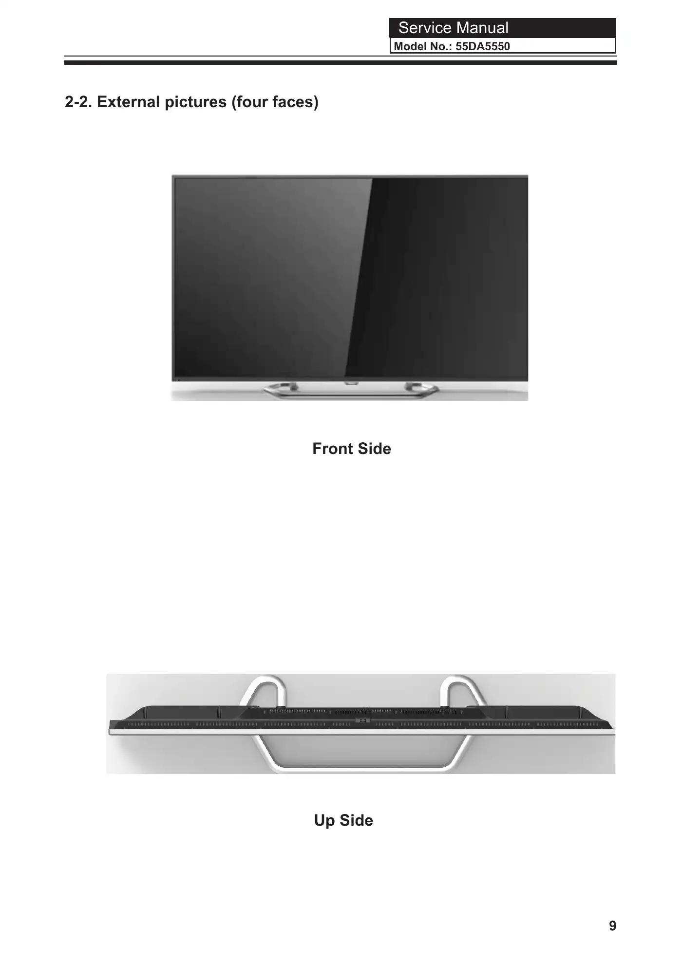 Haier 55DA5550 Service Manual Manual pdf 10 page image