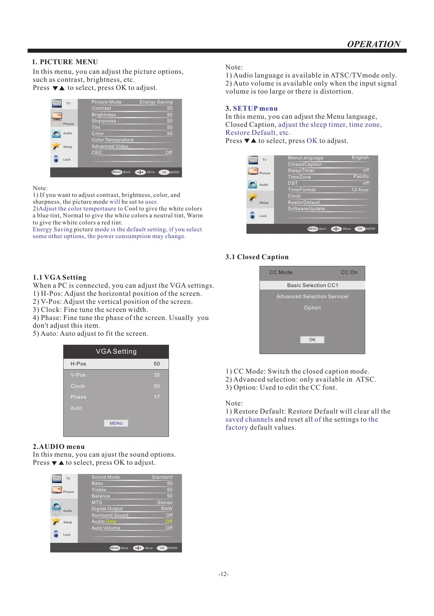 Haier 55E3500F User Manual Manual pdf 13 page image