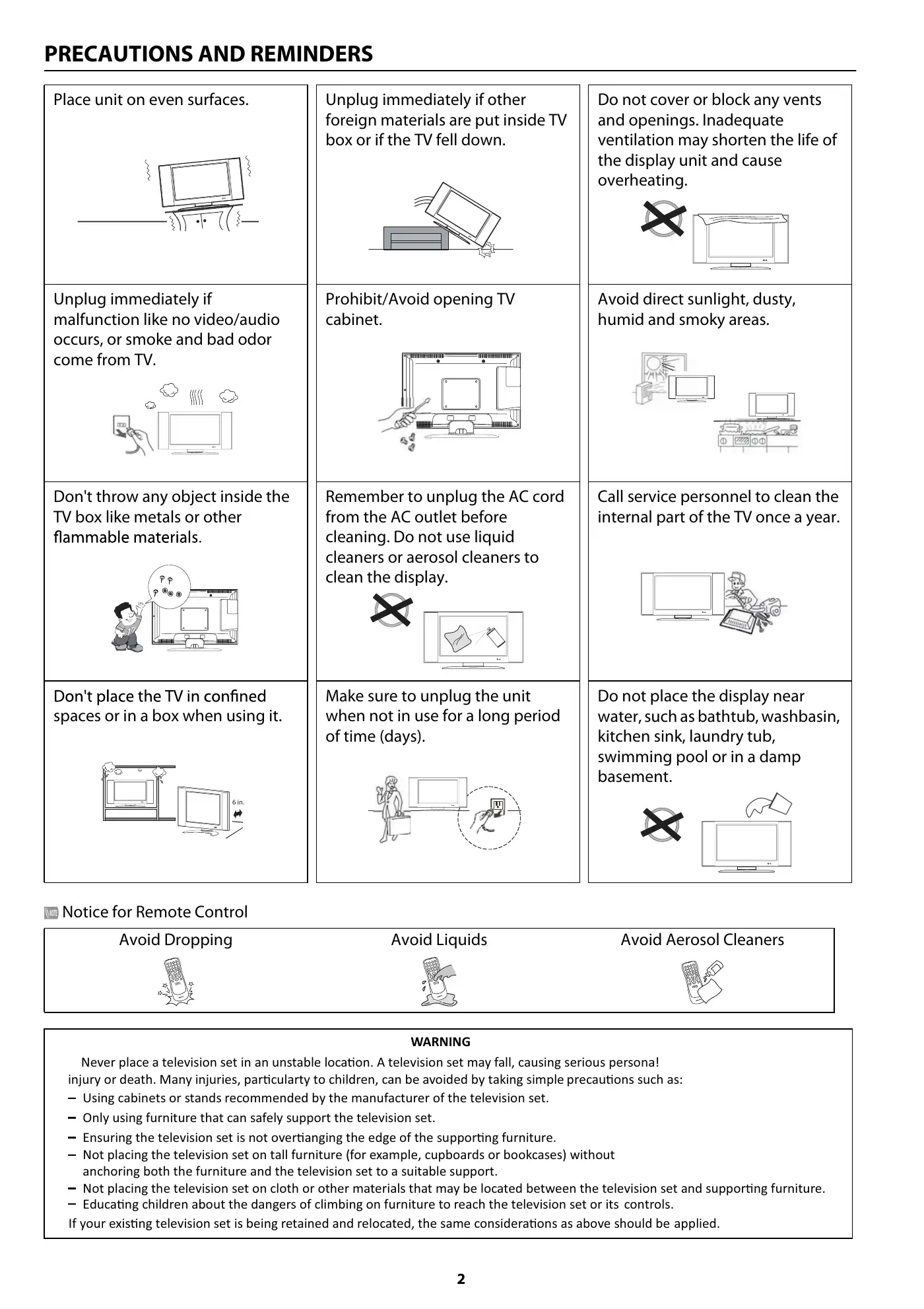 Haier 65UF2505 User Manual Manual pdf 4 page image