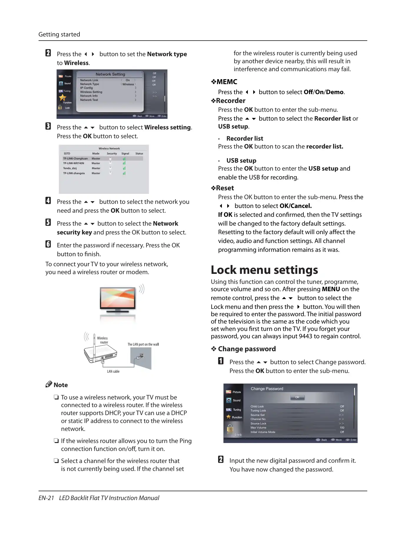 Haier Backlit Instruction Manual Manual pdf 22 page image