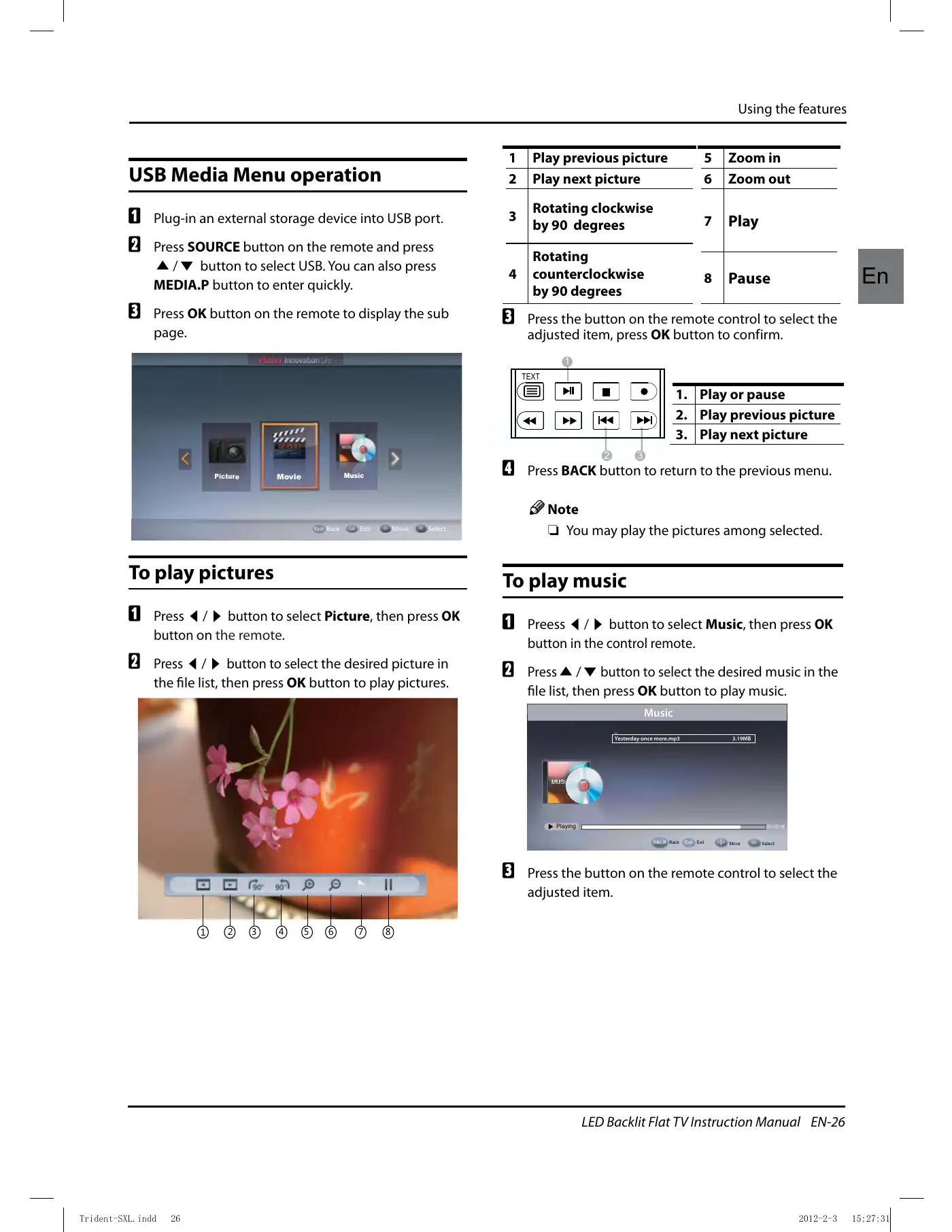 Haier Backlit Instruction Manual Manual pdf 27 page image