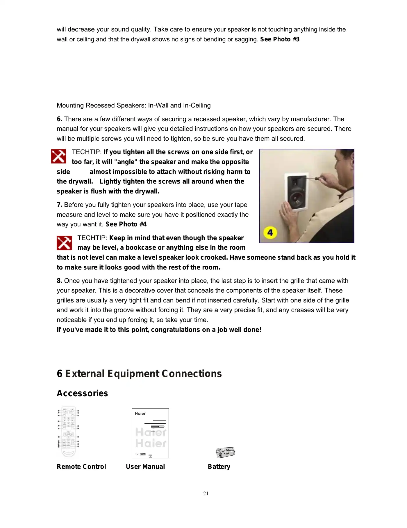 Haier HL19R Service Manual Manual pdf 21 page image