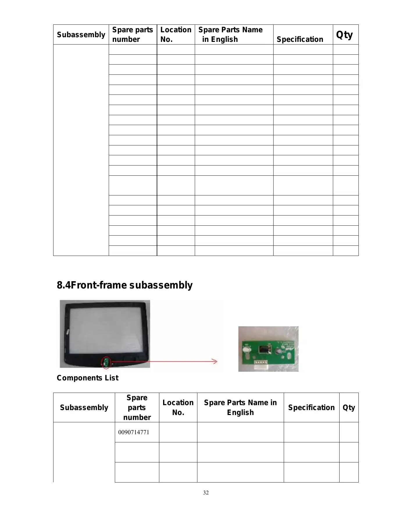 Haier HL19R Service Manual Manual pdf 32 page image