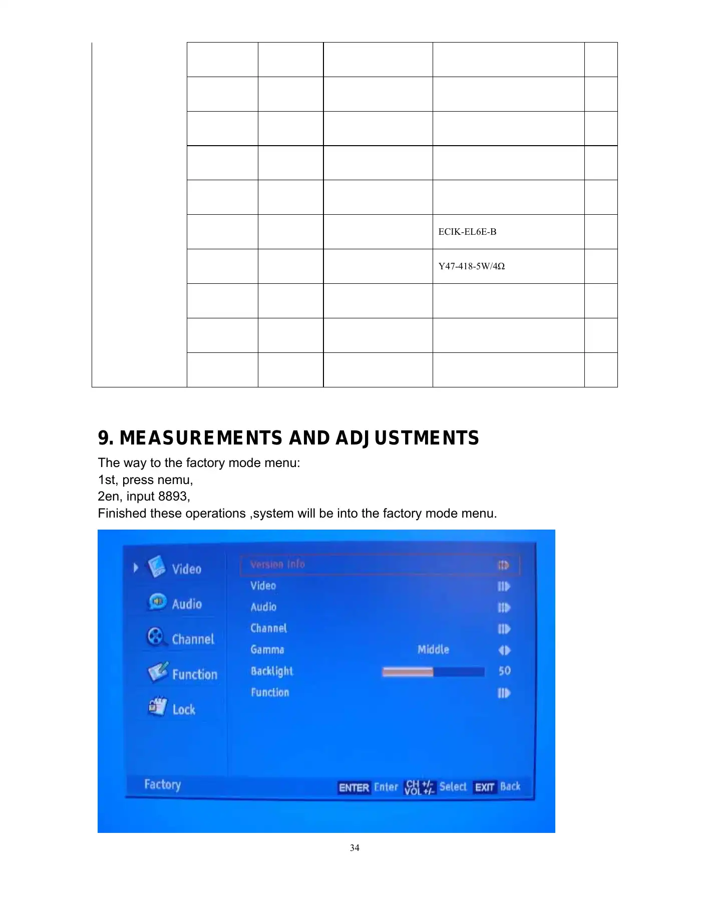 Haier HL19R Service Manual Manual pdf 34 page image