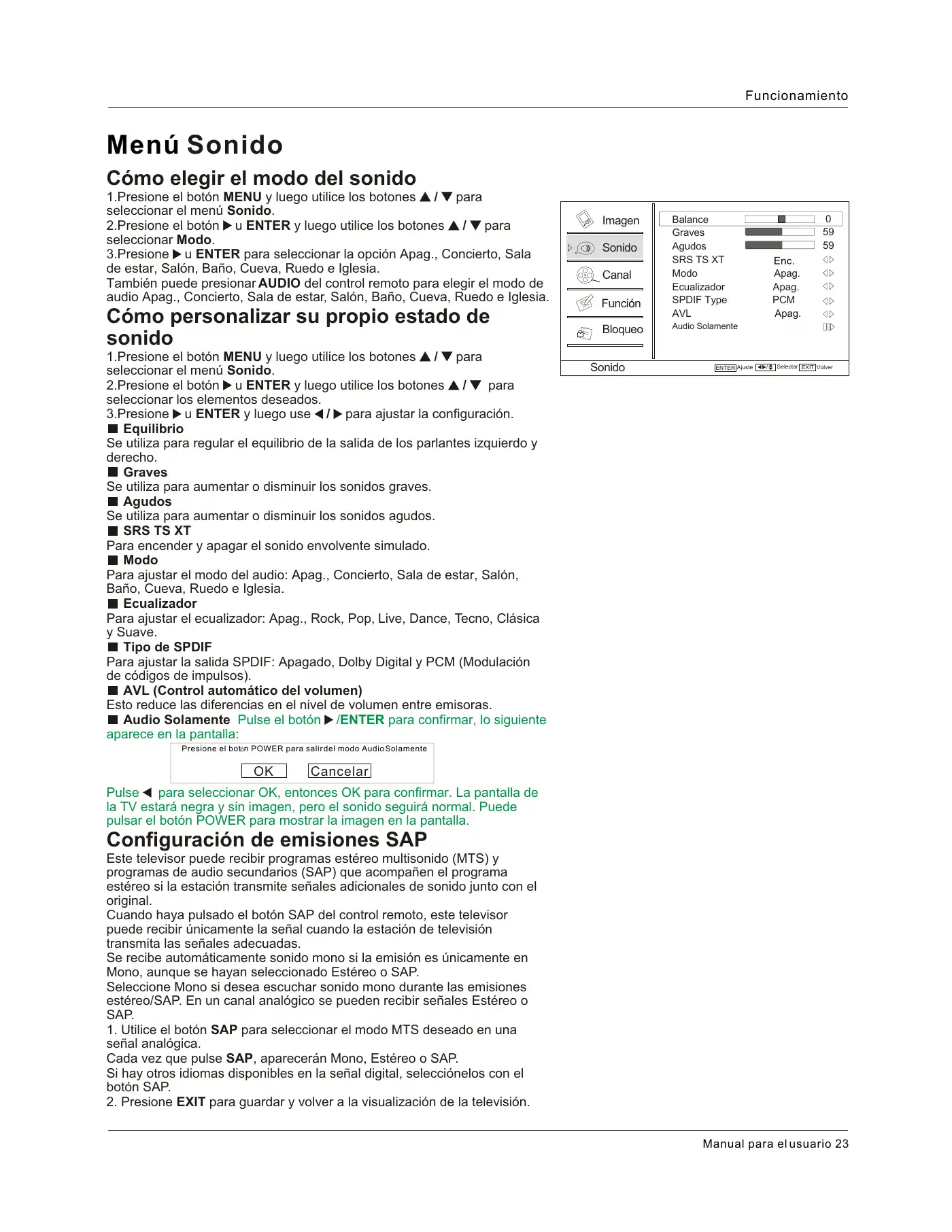 Haier HLC26R1 Owner's Manual Manual pdf 107 page image