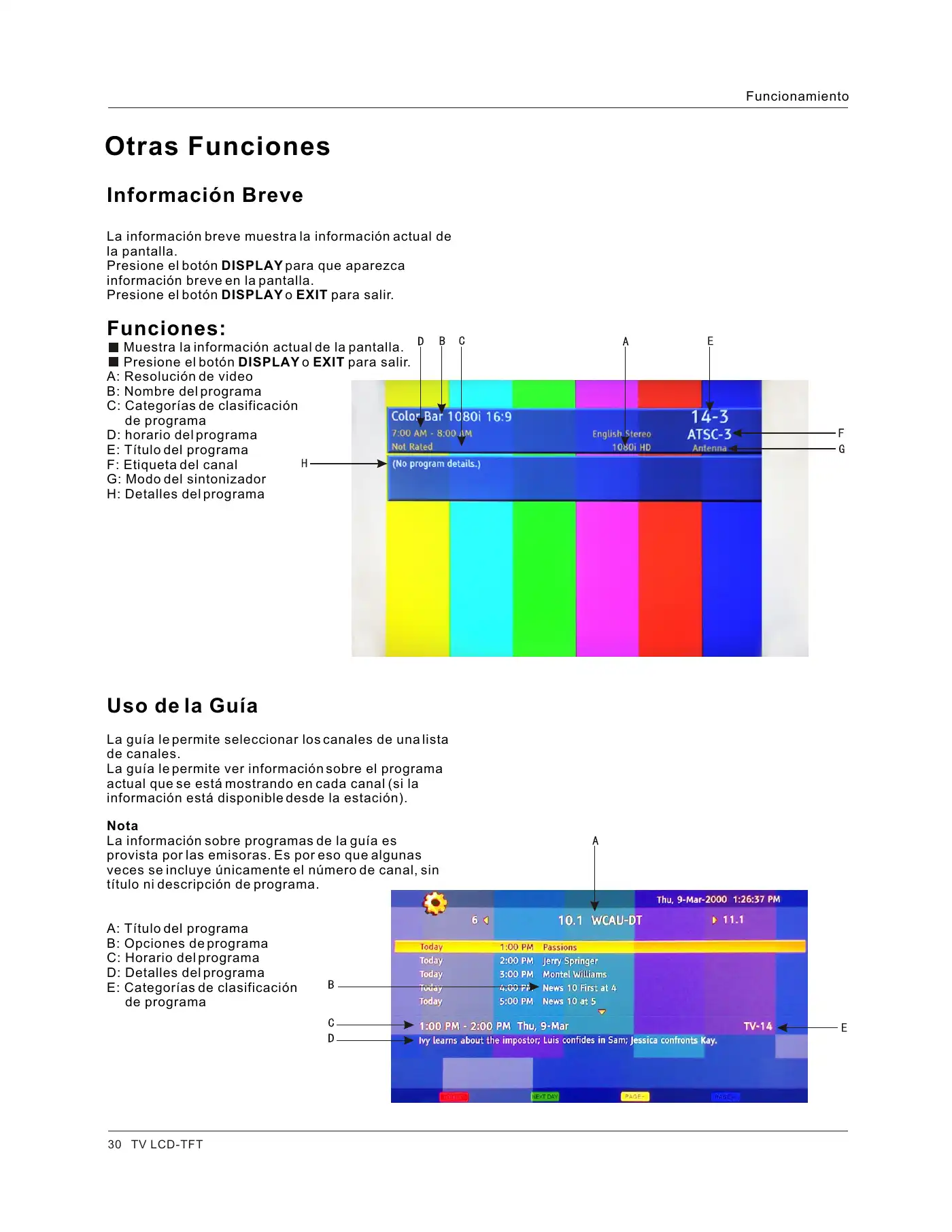 Haier HLC26R1 Owner's Manual Manual pdf 114 page image