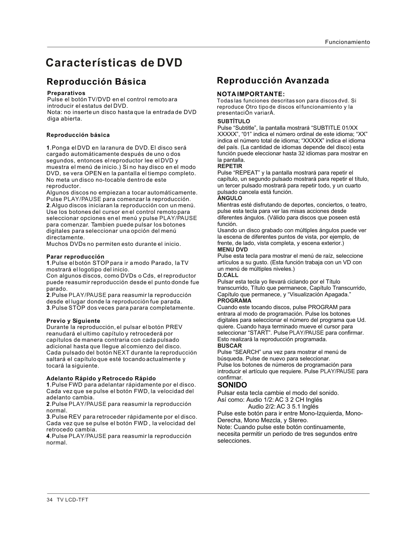 Haier HLC26R1 Owner's Manual Manual pdf 118 page image