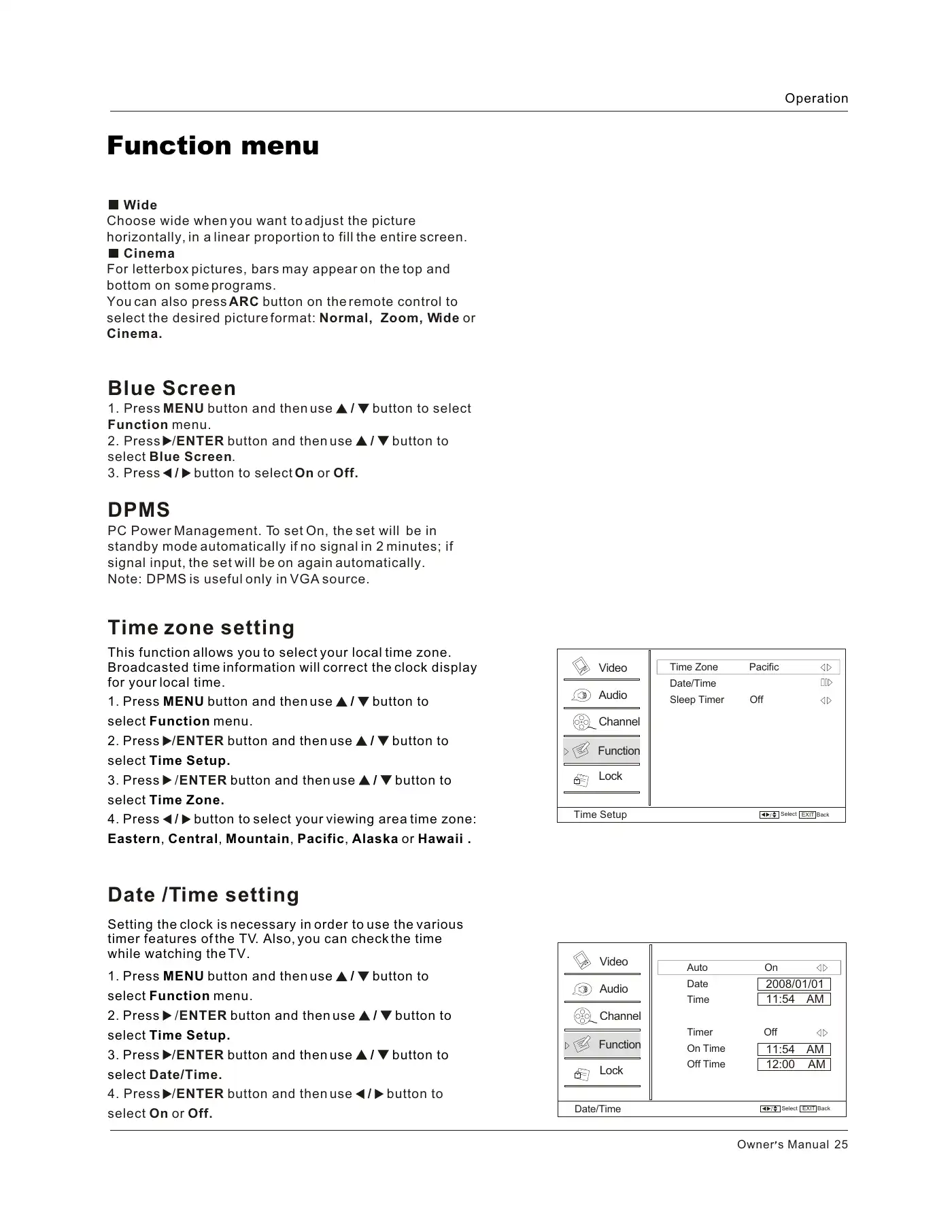 Haier HLC26R1 Owner's Manual Manual pdf 25 page image