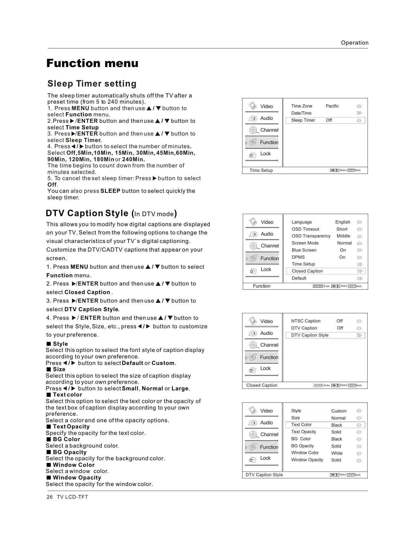 Haier HLC26R1 Owner's Manual Manual pdf 26 page image
