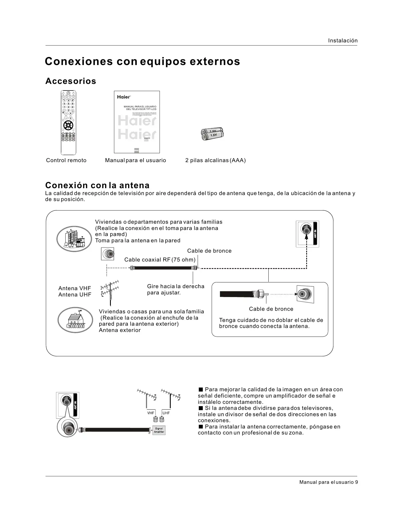 Haier HLC26R1 Owner's Manual Manual pdf 93 page image