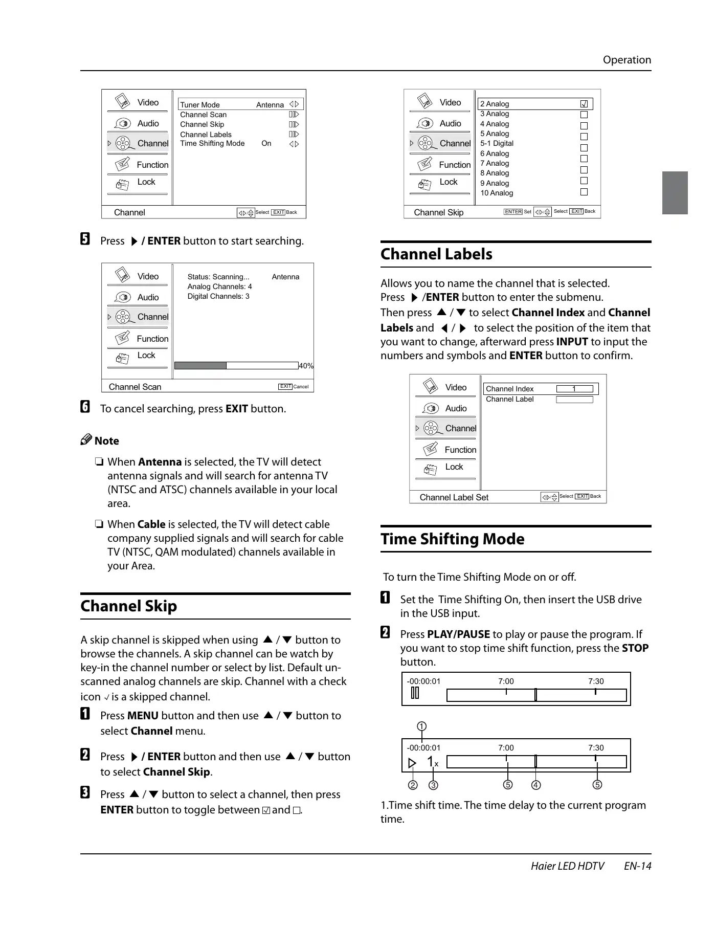 Haier HL32XSL2 Owner's Manual Manual pdf 15 page image