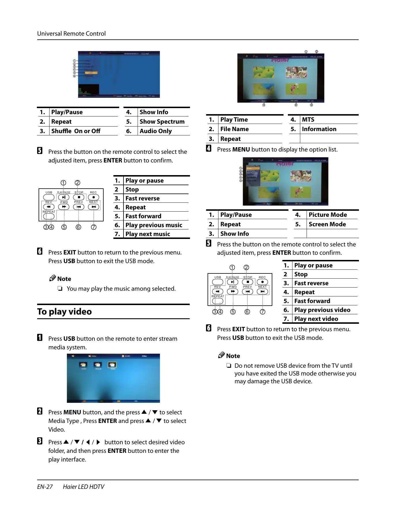 Haier HL32XSL2 Owner's Manual Manual pdf 28 page image