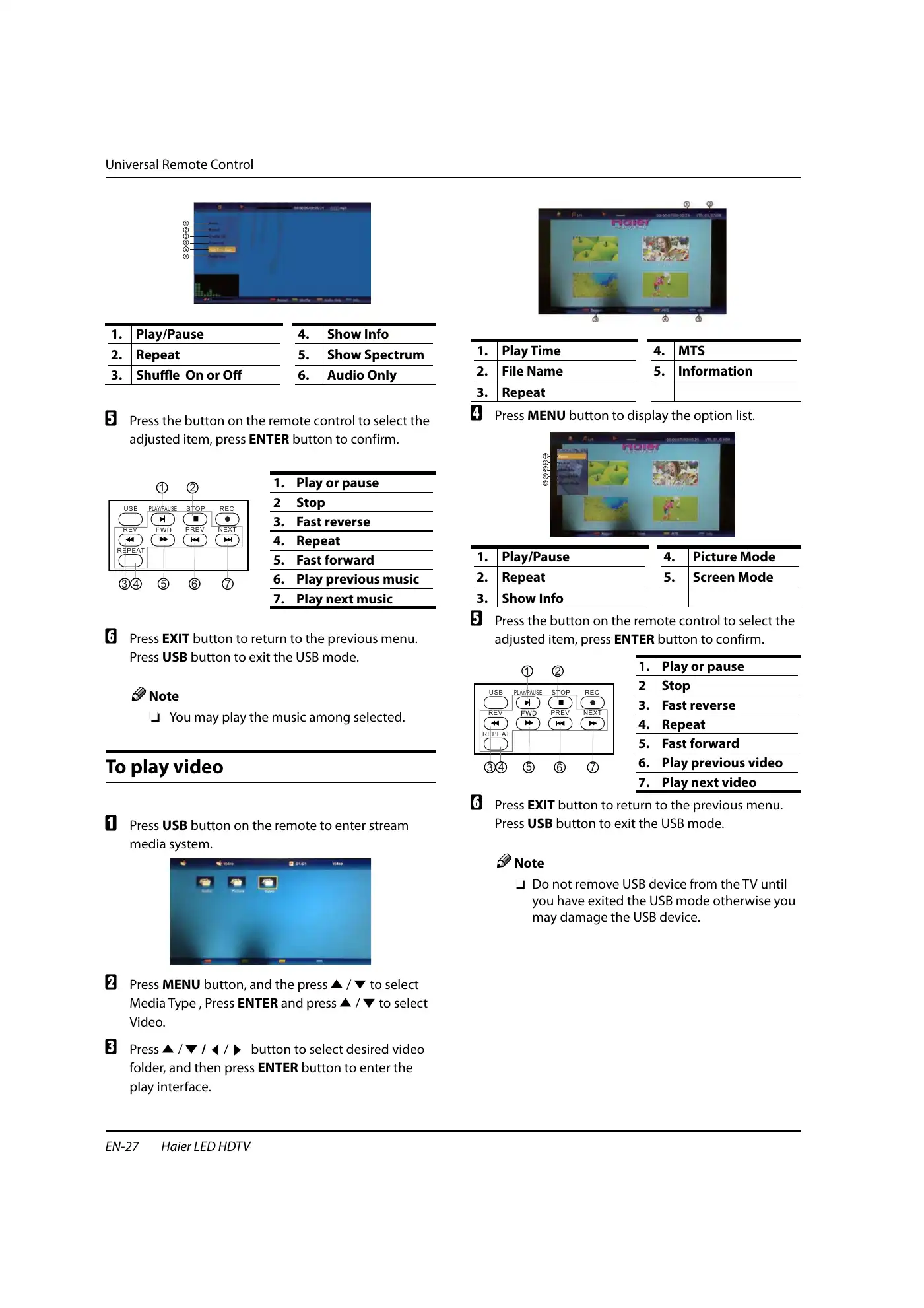 Haier HL32XSL2a Owner's Manual Manual pdf 28 page image