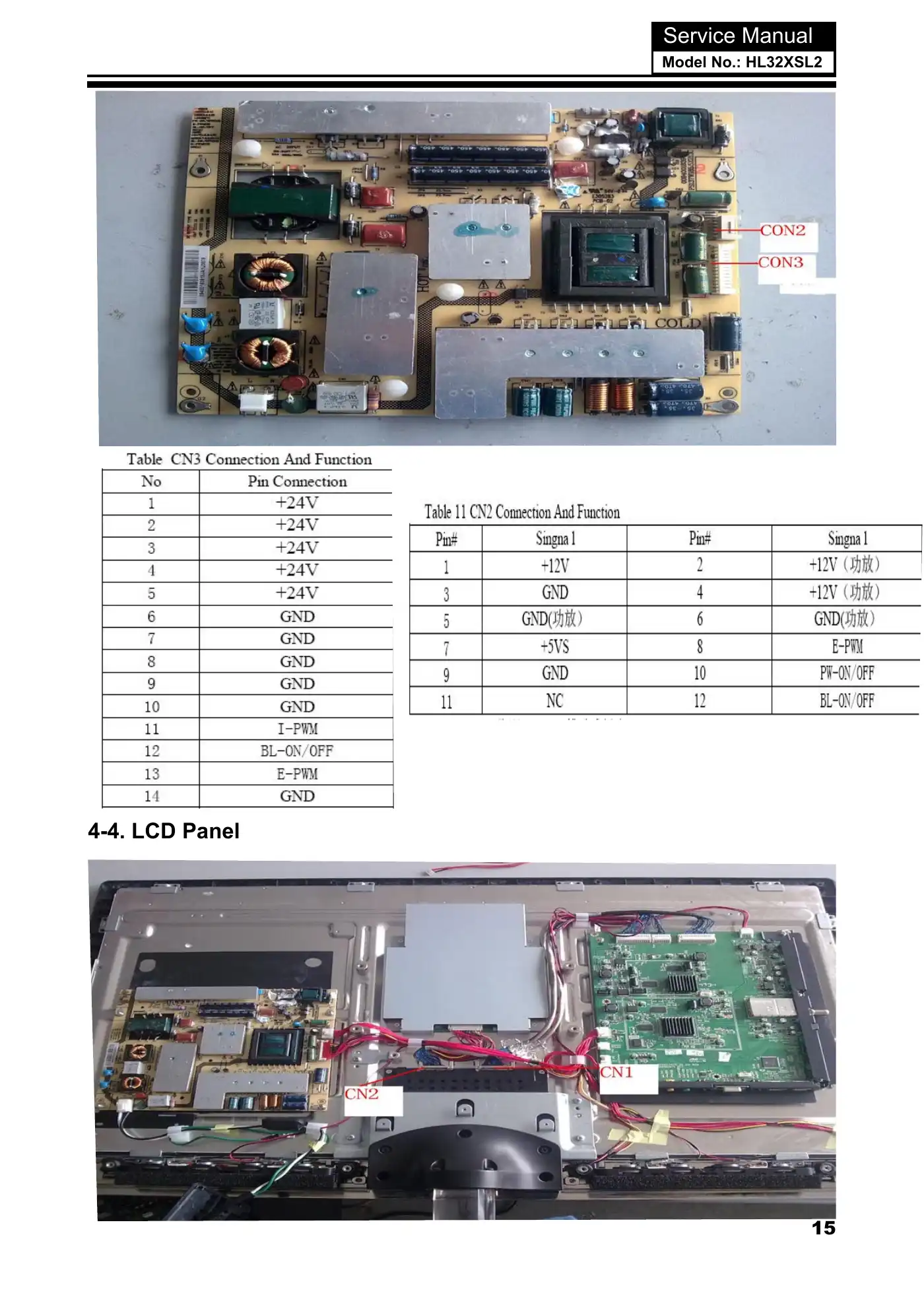 Haier HL32XSL2 Service Manual Manual pdf 16 page image