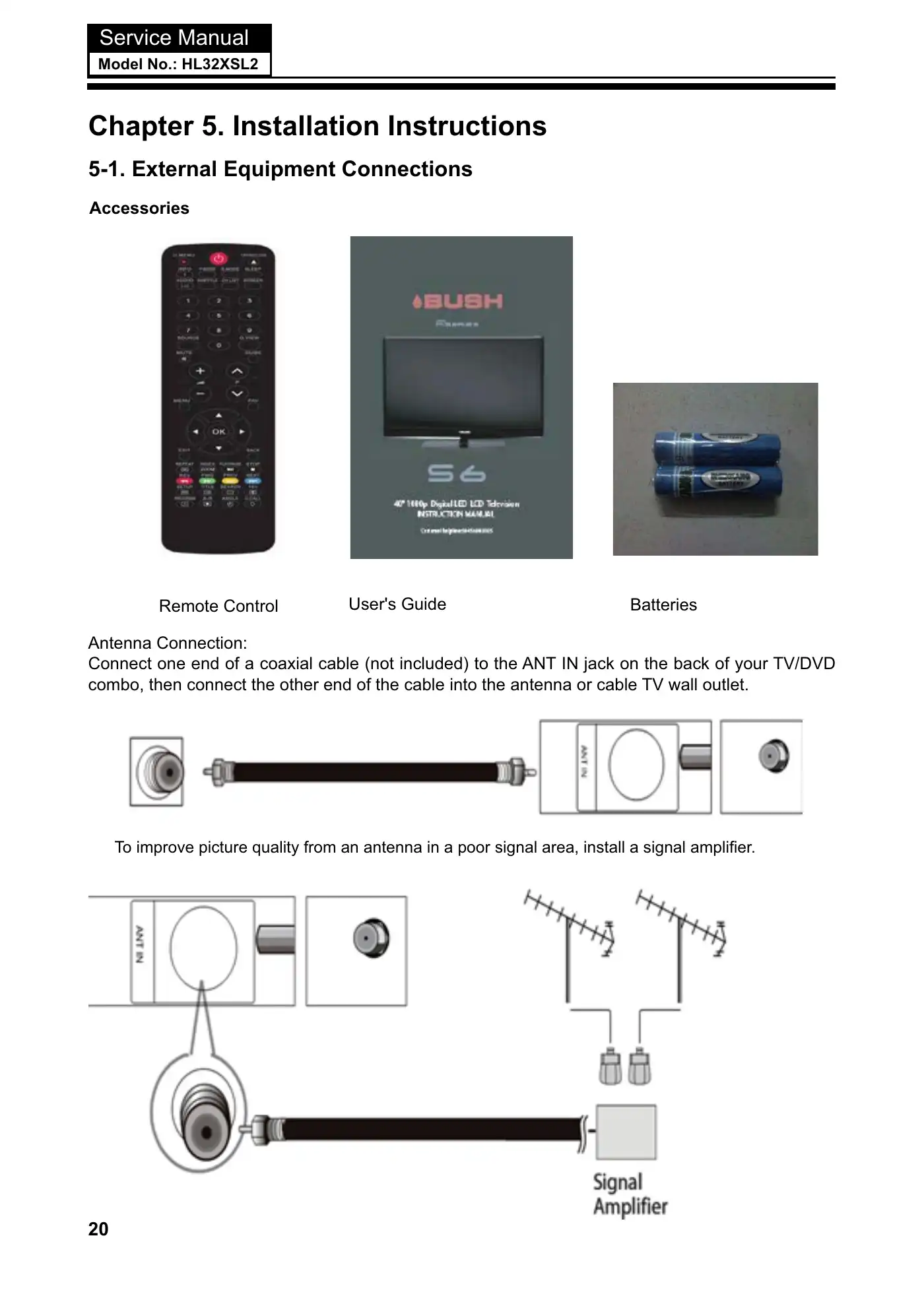 Haier HL32XSL2 Service Manual Manual pdf 21 page image
