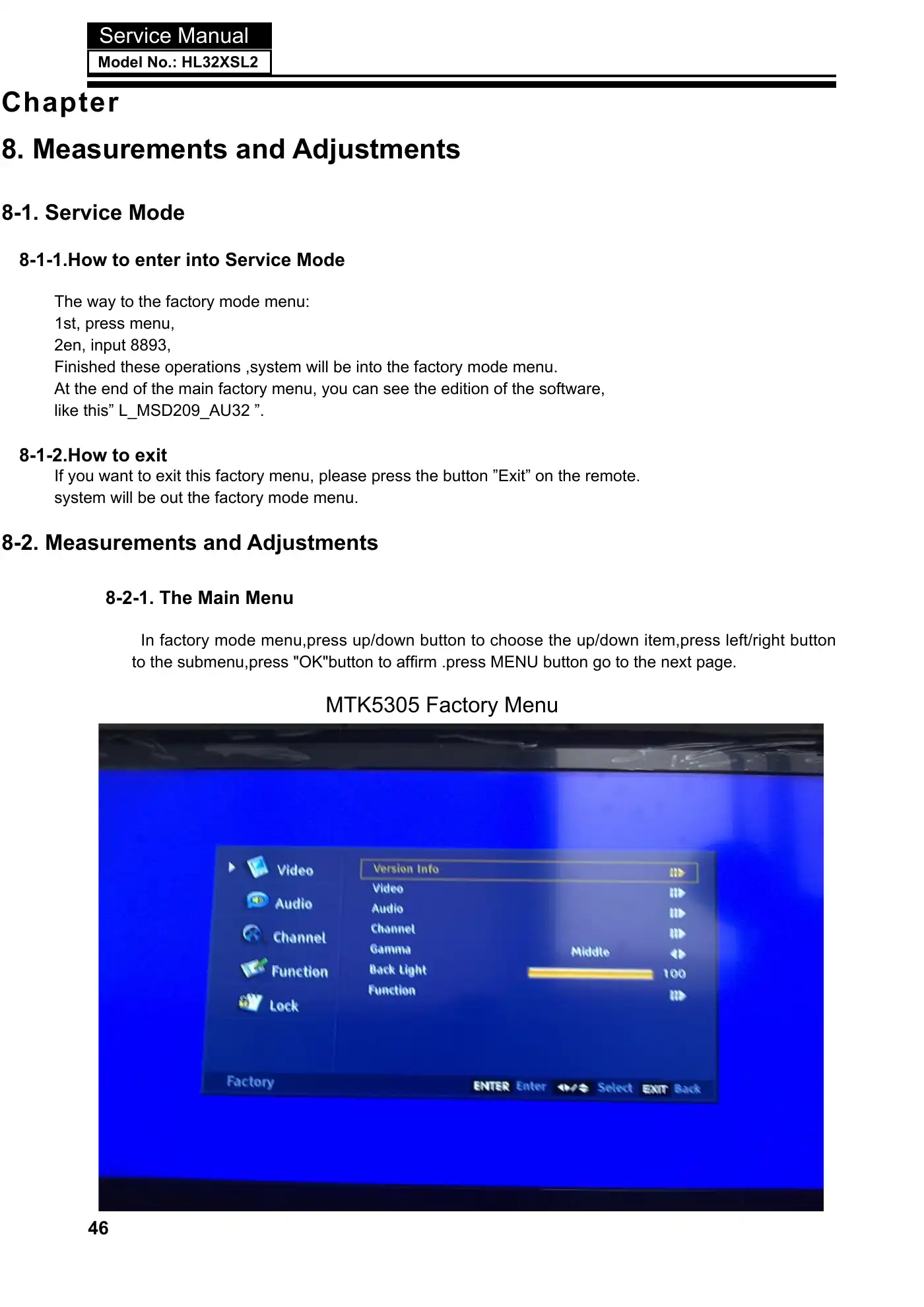 Haier HL32XSL2 Service Manual Manual pdf 48 page image