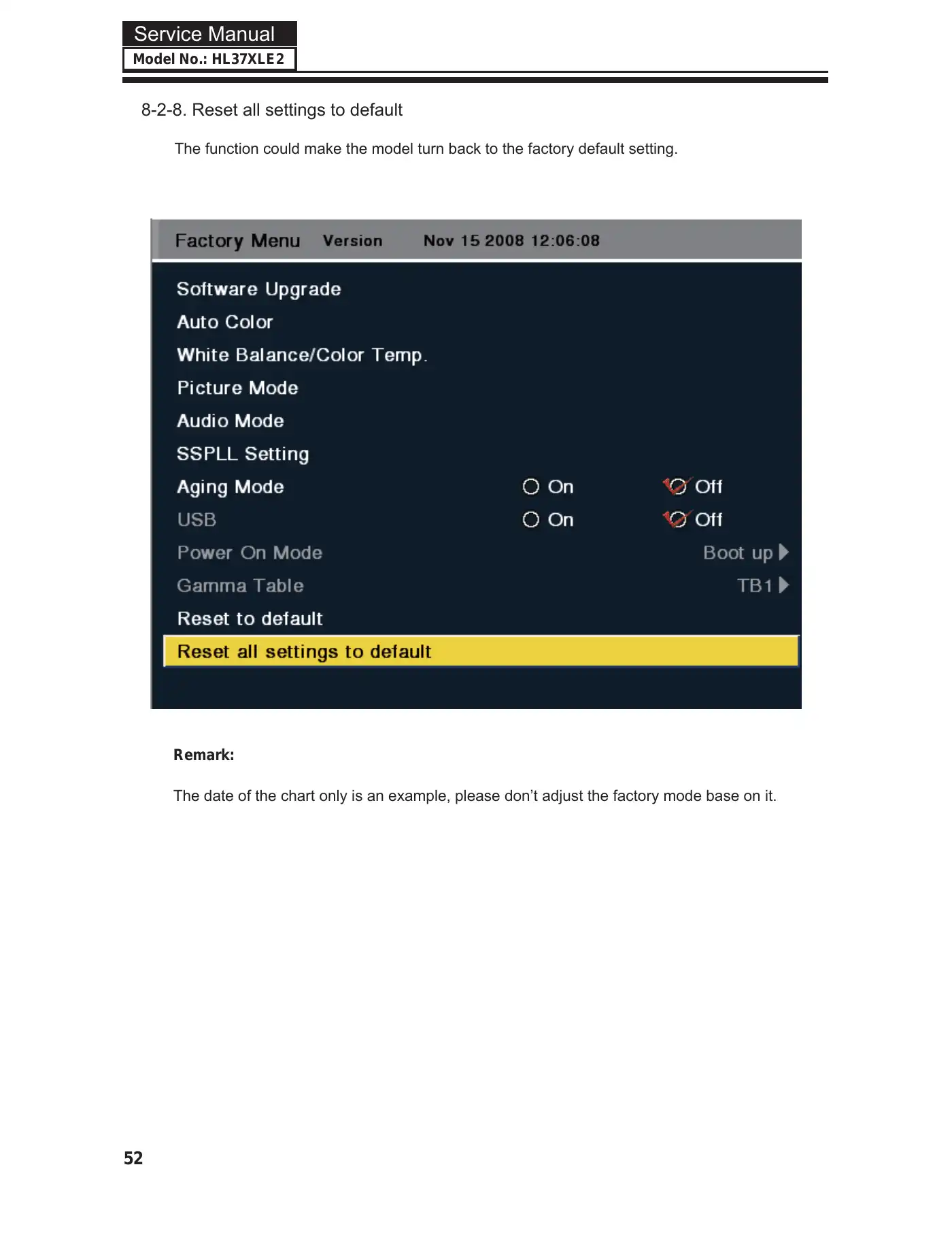 Haier HL37XLE2 Service Manual Manual pdf 53 page image