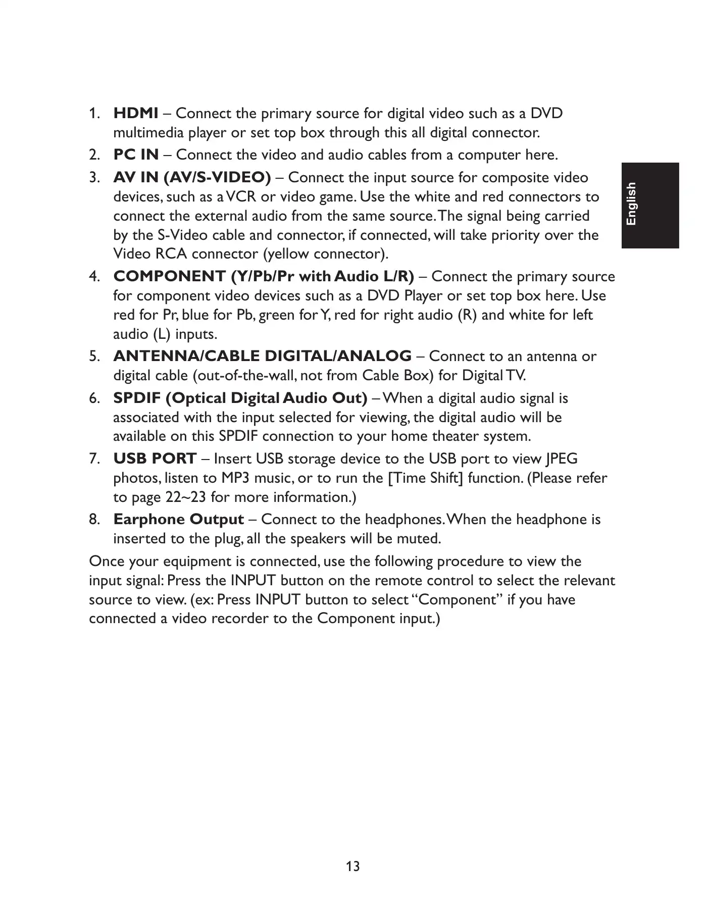 Haier HLC24XLP2 User Manual Manual pdf 13 page image