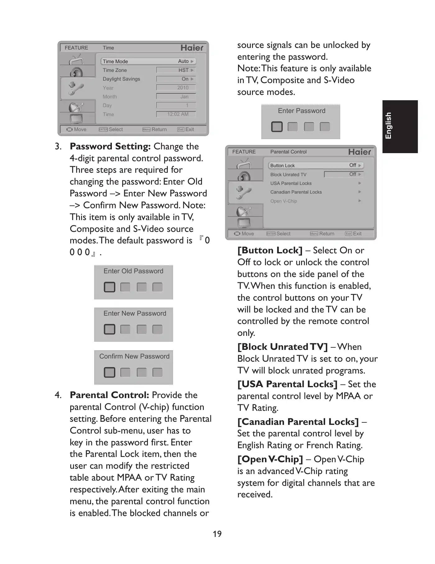 Haier HLC24XLP2 User Manual Manual pdf 19 page image