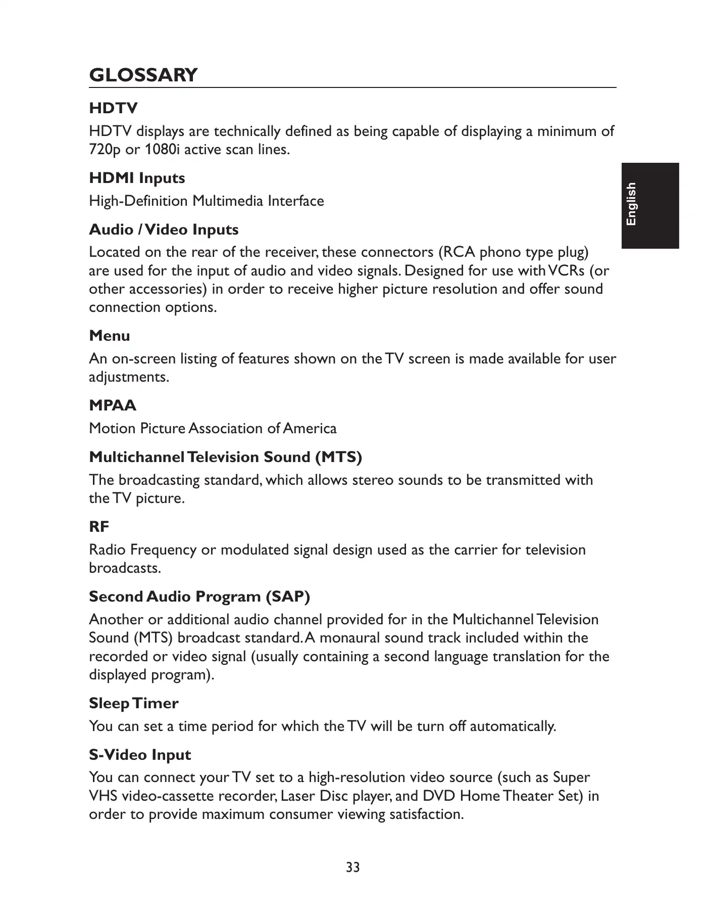 Haier HLC24XLP2 User Manual Manual pdf 33 page image