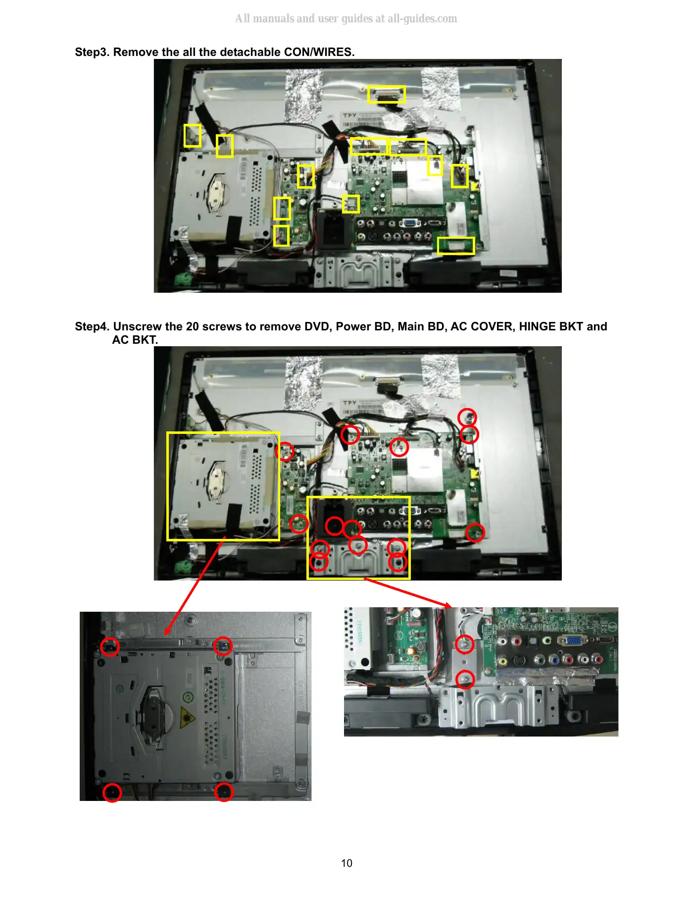Haier HLC24XLP Service Manual Manual pdf 10 page image