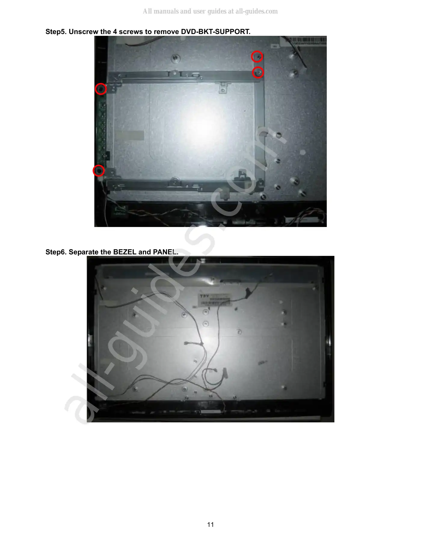 Haier HLC24XLP Service Manual Manual pdf 11 page image