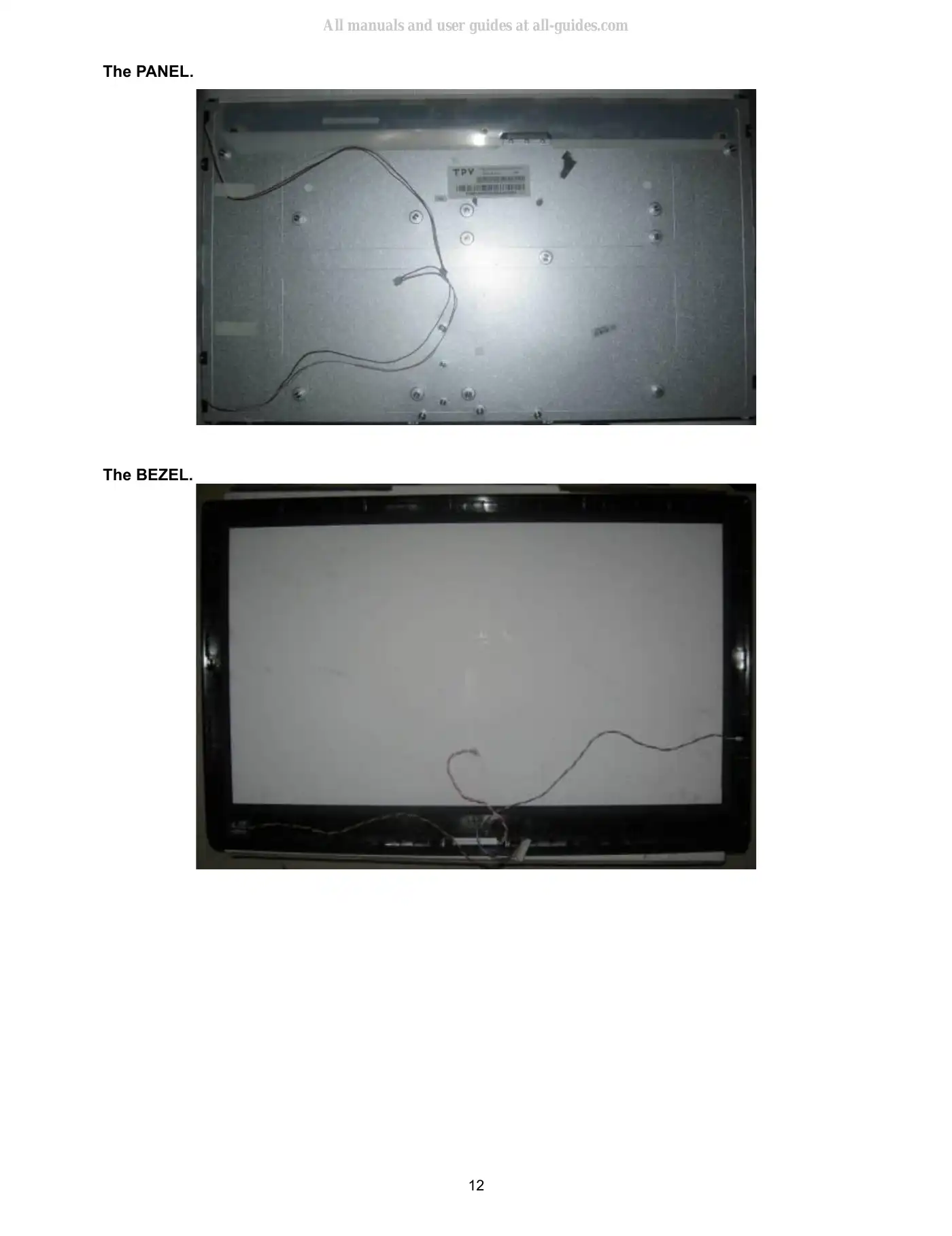 Haier HLC24XLP Service Manual Manual pdf 12 page image