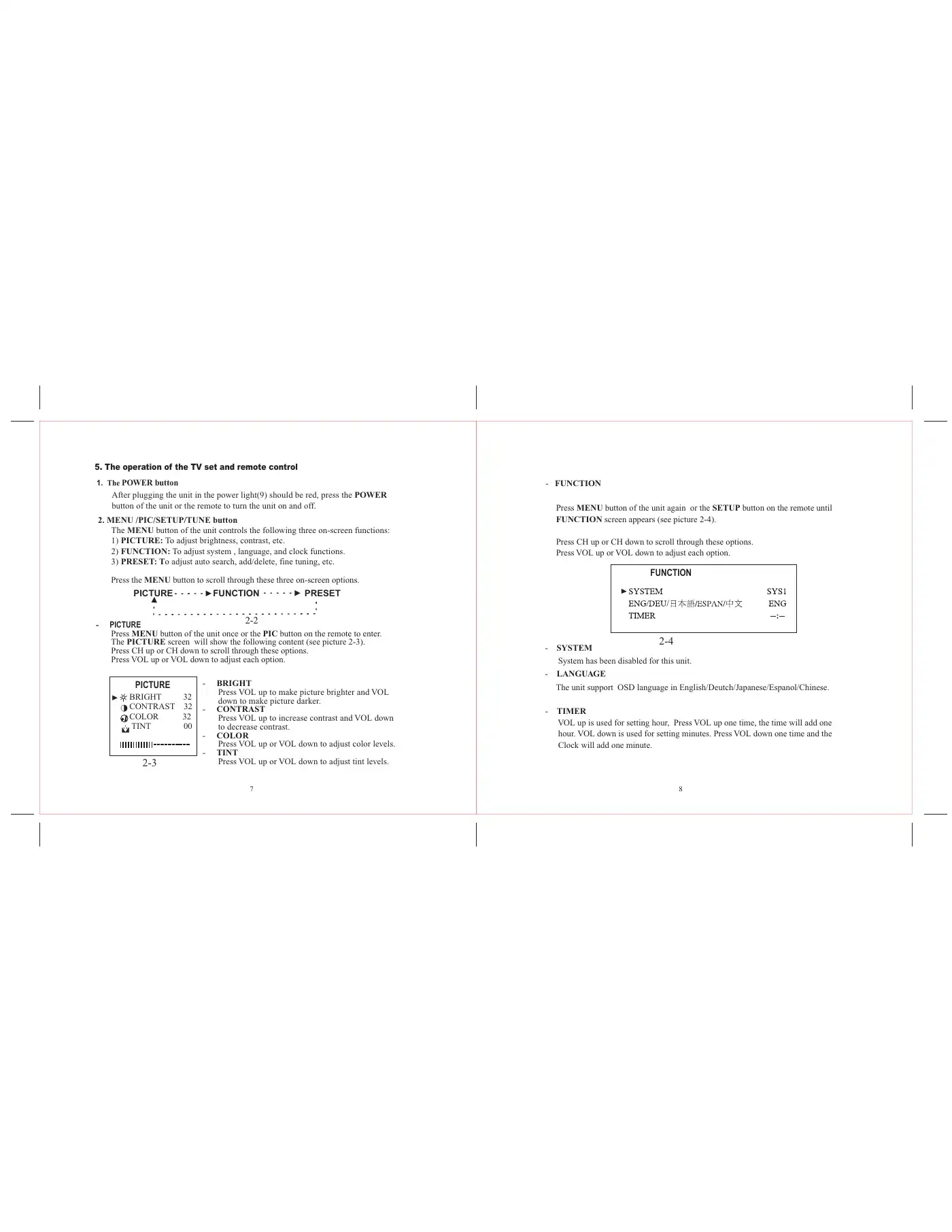 Haier KXT7020BK Instruction Manual Manual pdf 5 page image