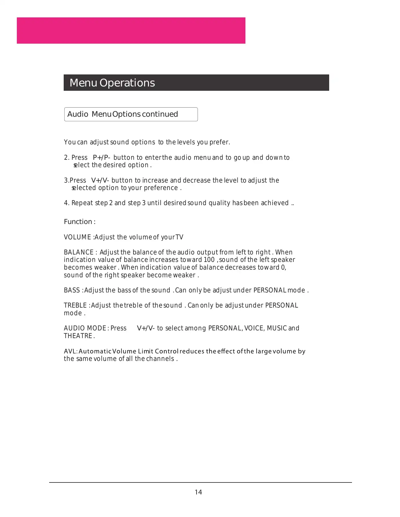 Haier L22A11W User Manual Manual pdf 17 page image