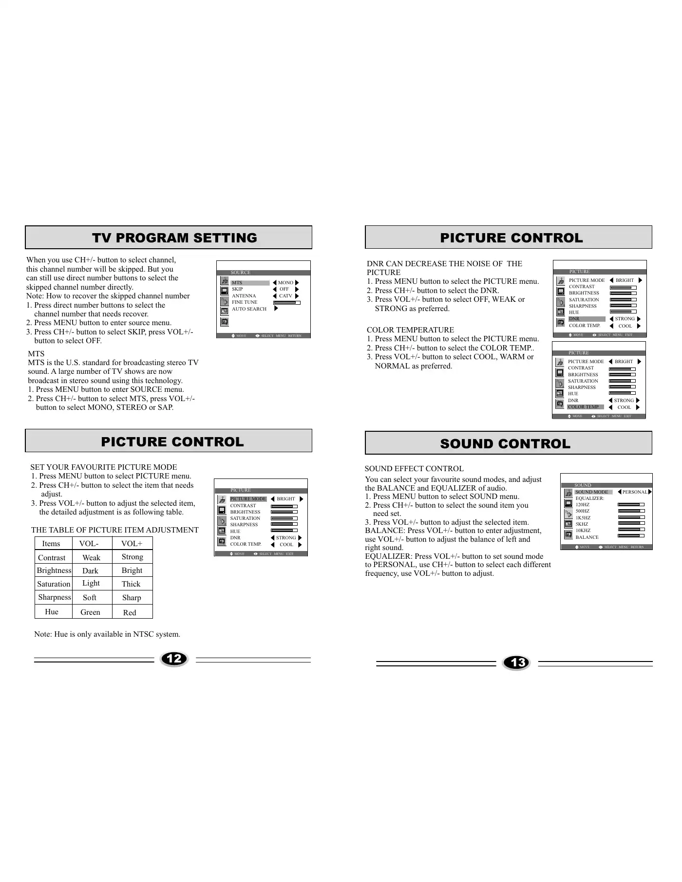 Haier LC-2710D Operating Instructions Manual Manual pdf 8 page image