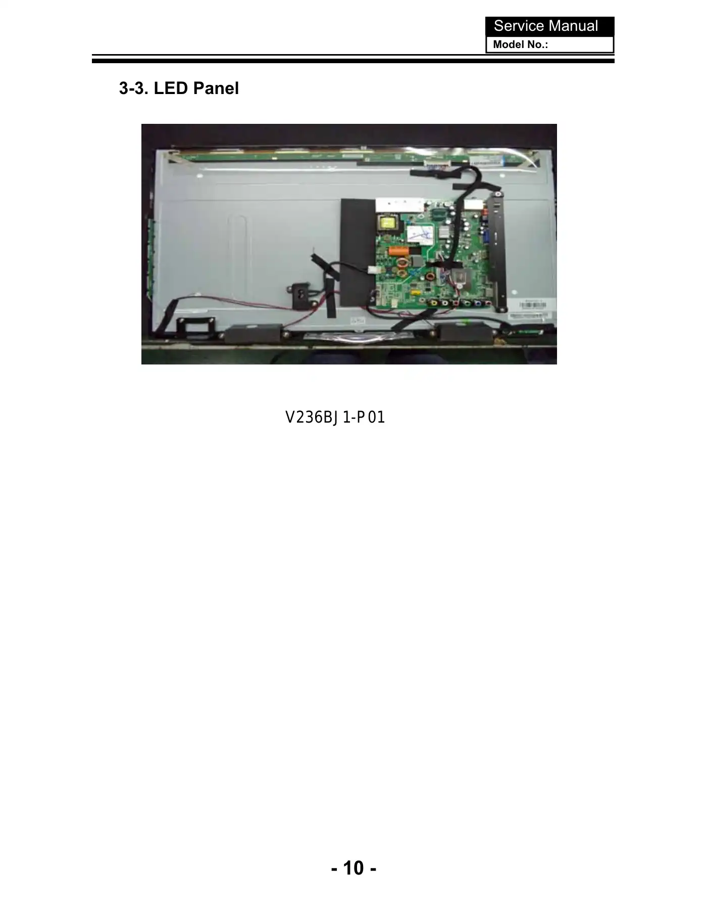 Haier LEC24B3320 Service Manual Manual pdf 11 page image