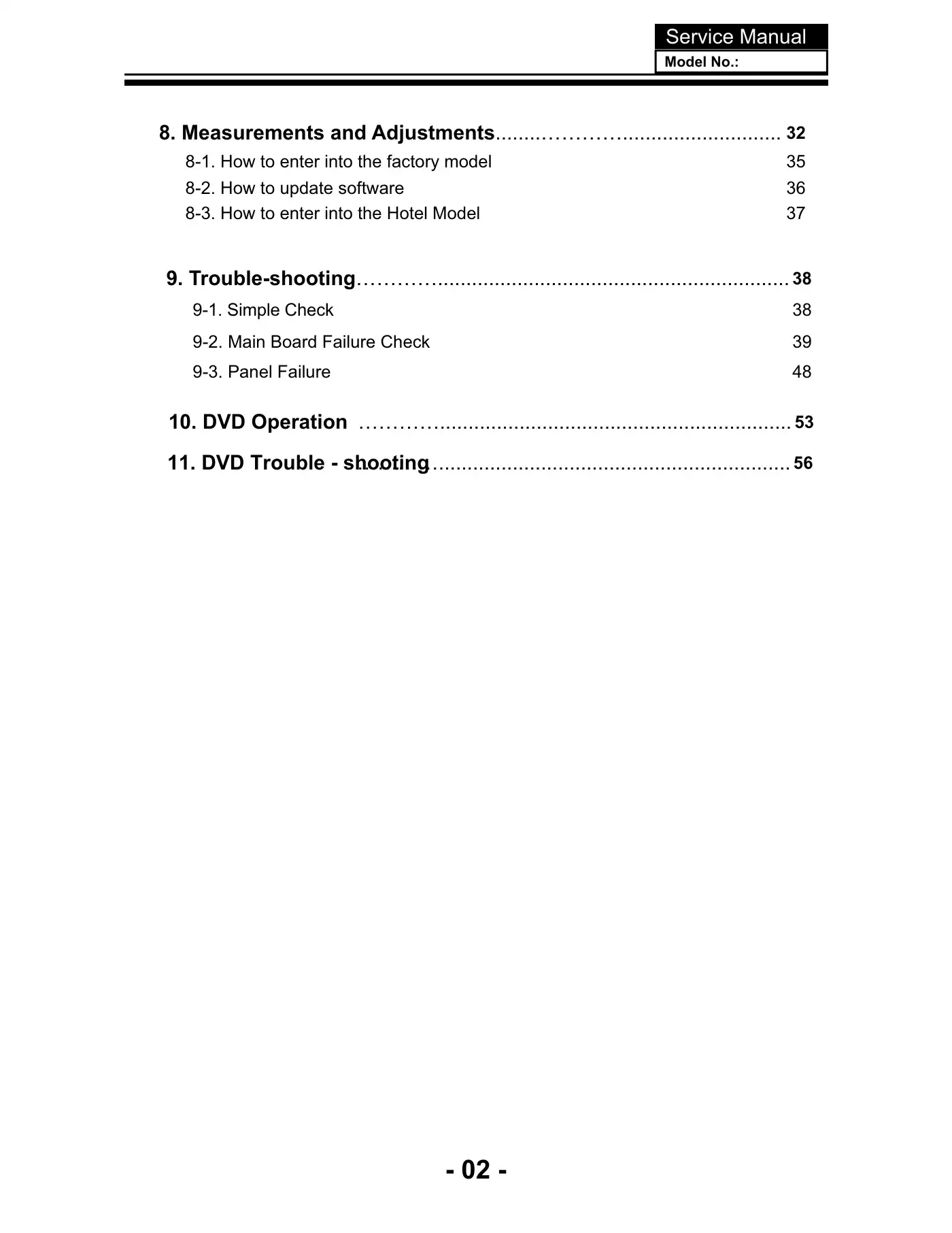 Haier LEC24B3320 Service Manual Manual pdf 3 page image