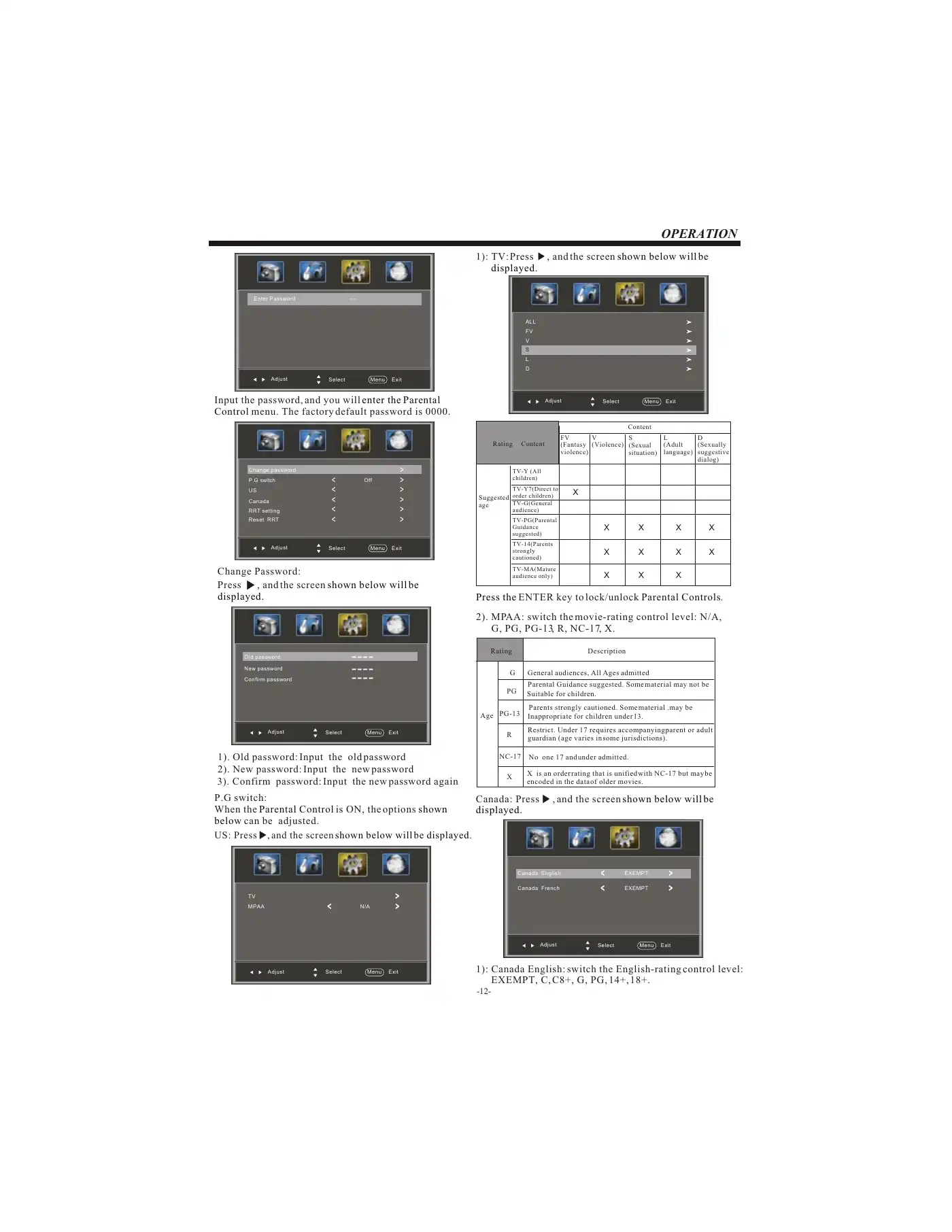 Haier LE19B13200 Owner's Manual Manual pdf 13 page image