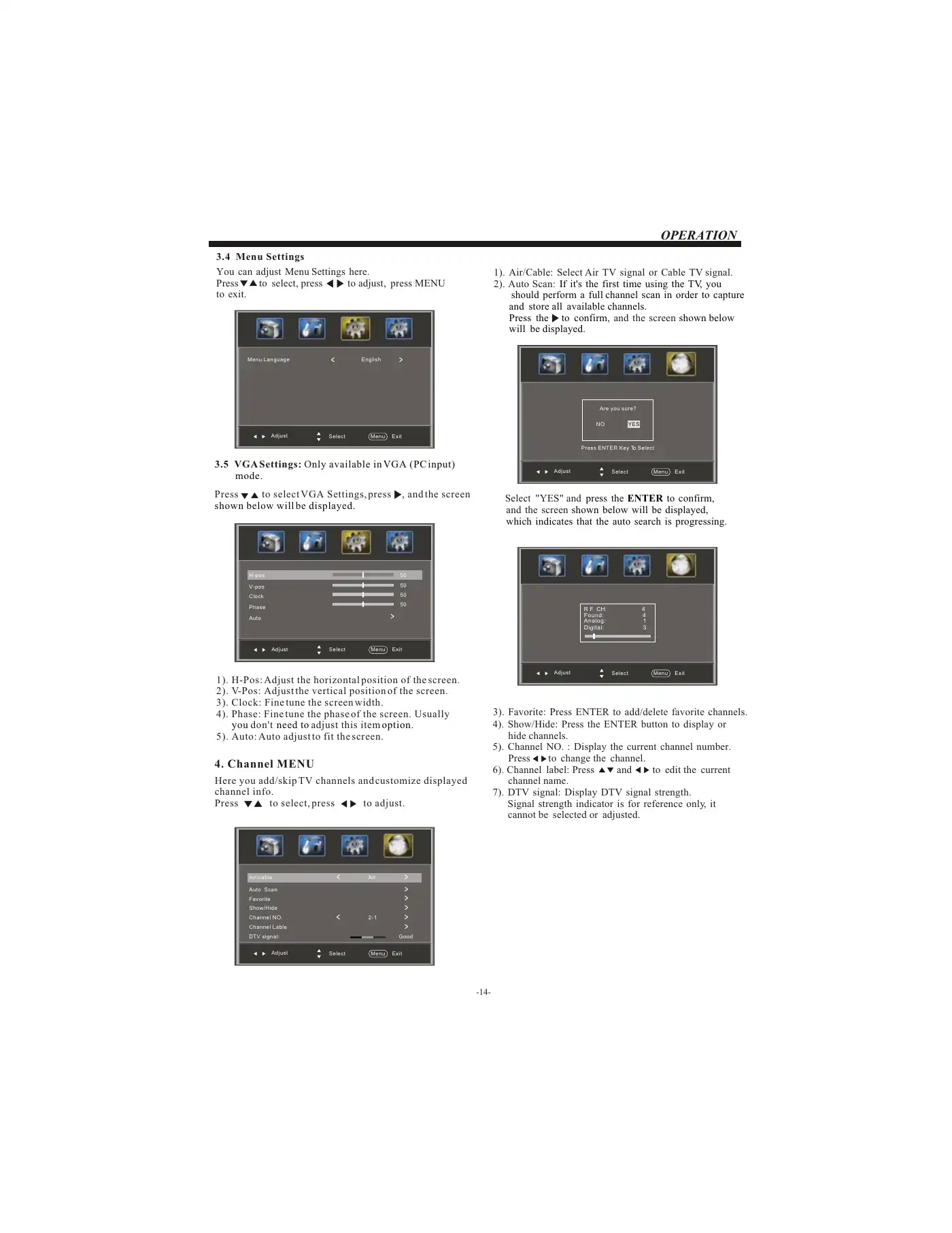 Haier LE19B13200 Owner's Manual Manual pdf 15 page image