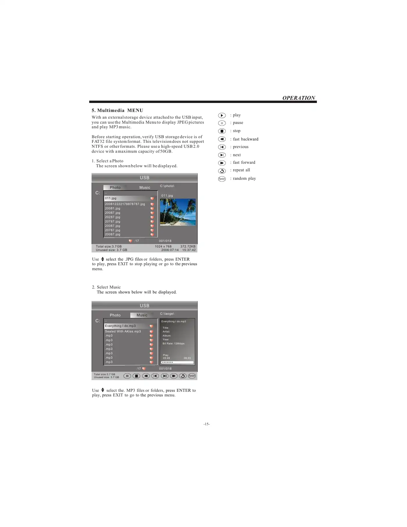 Haier LE19B13200 Owner's Manual Manual pdf 16 page image
