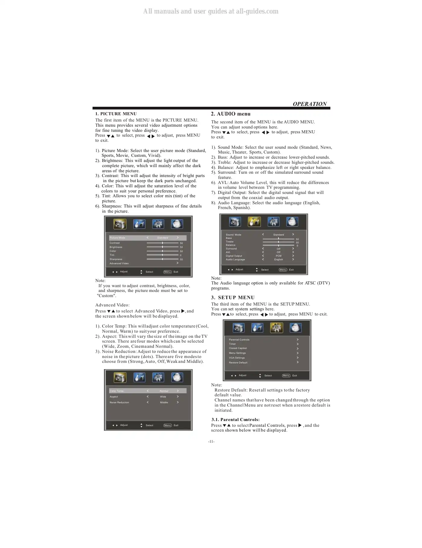 Haier LE19B13200 Owner's Manual Manual pdf 12 page image