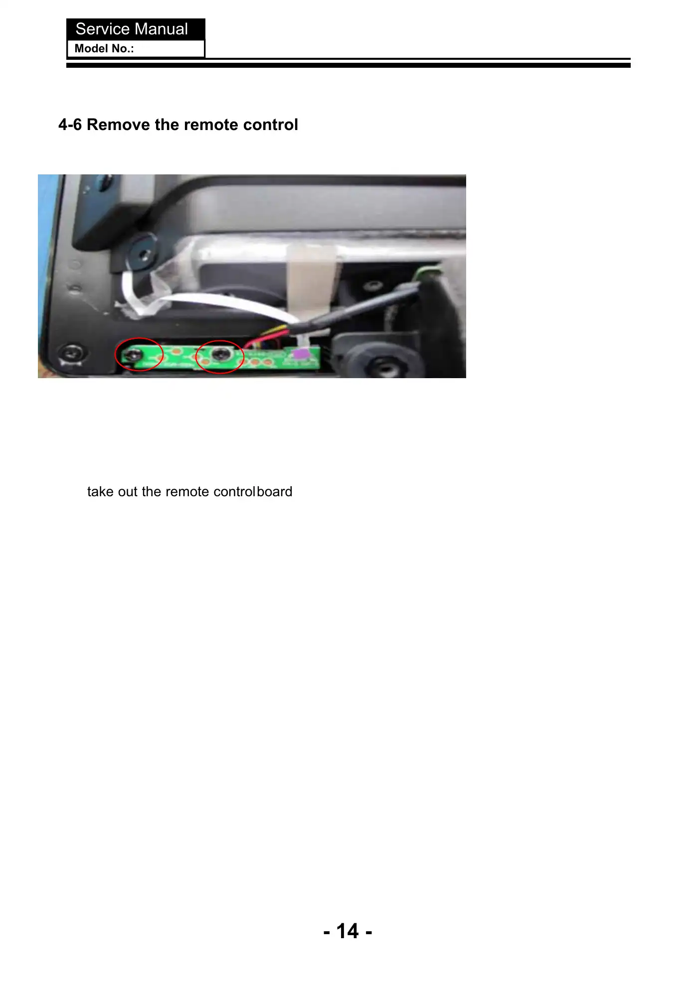 Haier LE32F32200 Service Manual Manual pdf 15 page image