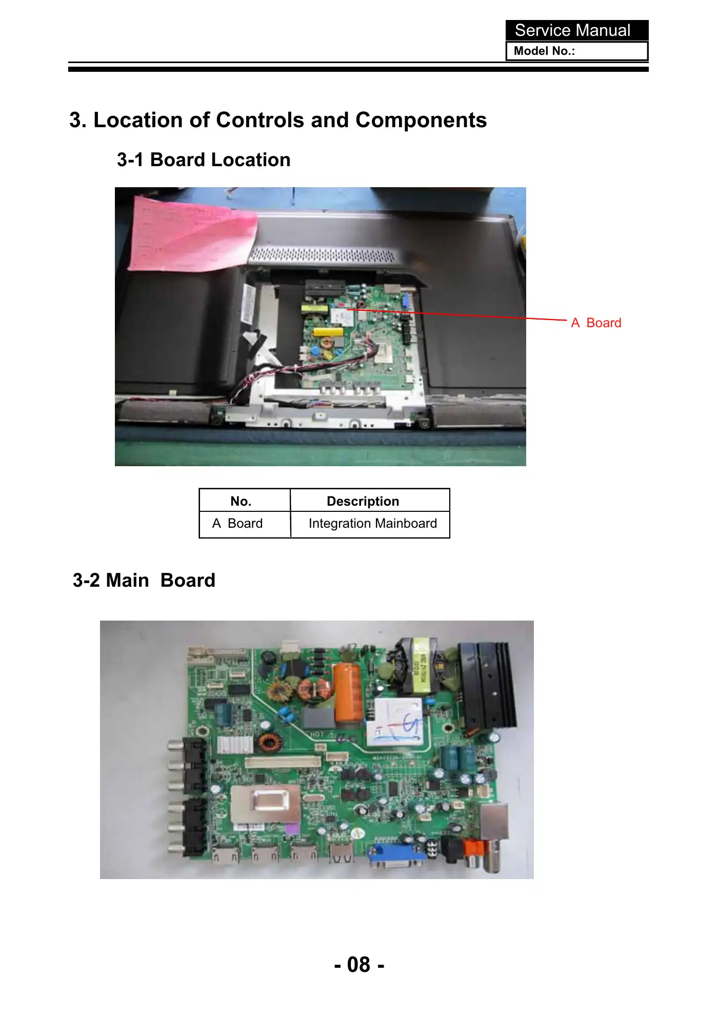 Haier LE32F32200 Service Manual Manual pdf 9 page image
