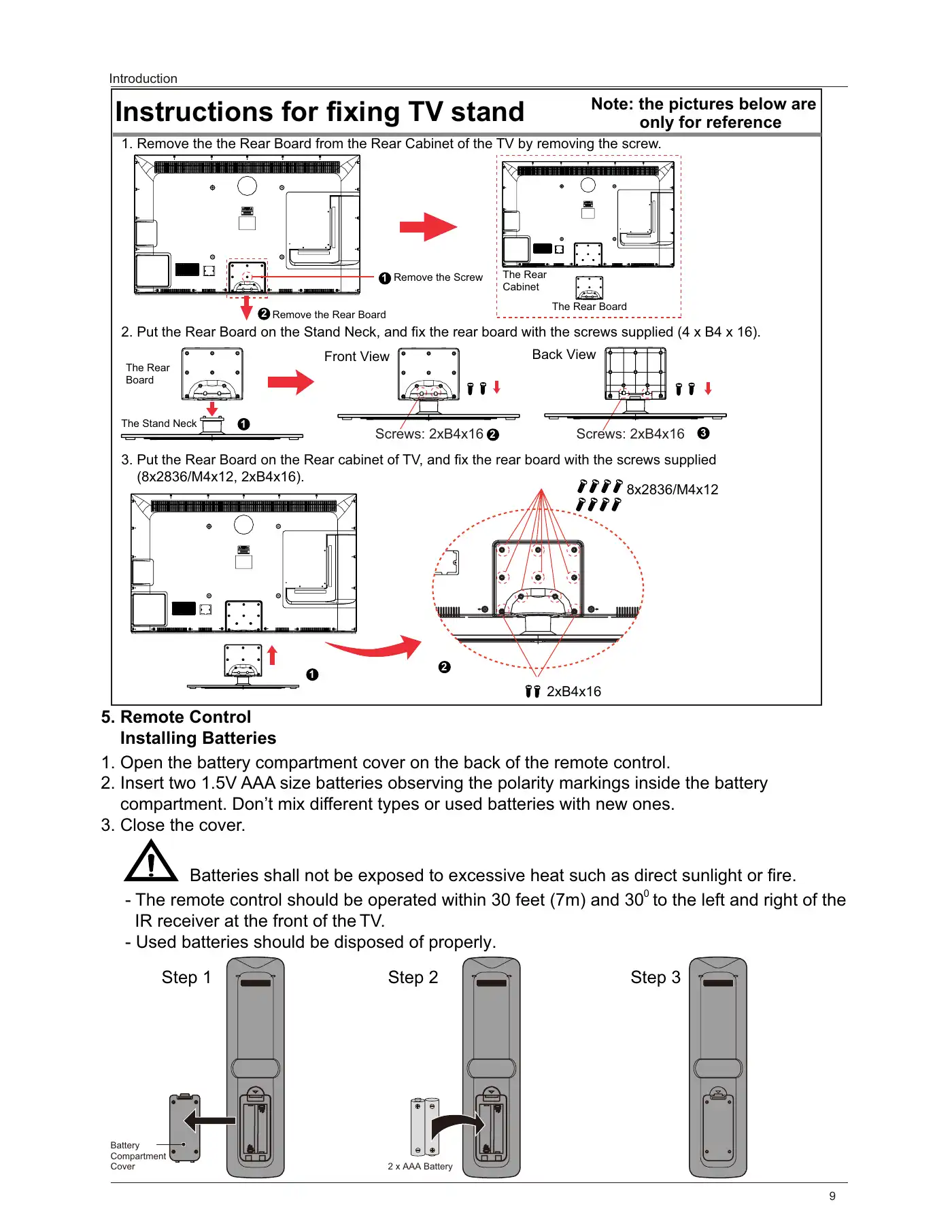 Haier LE55B1381 Owner's Manual Manual pdf 11 page image