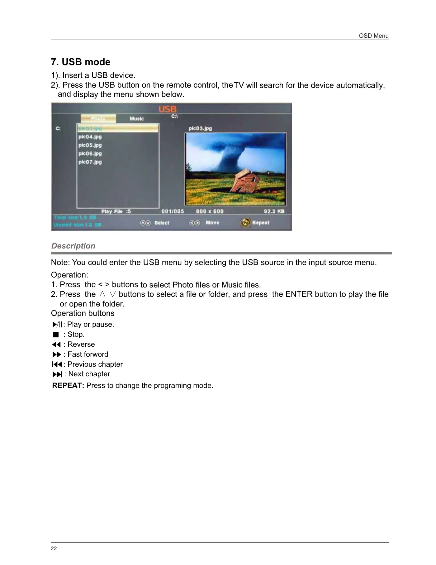Haier LE55B1381 Owner's Manual Manual pdf 24 page image