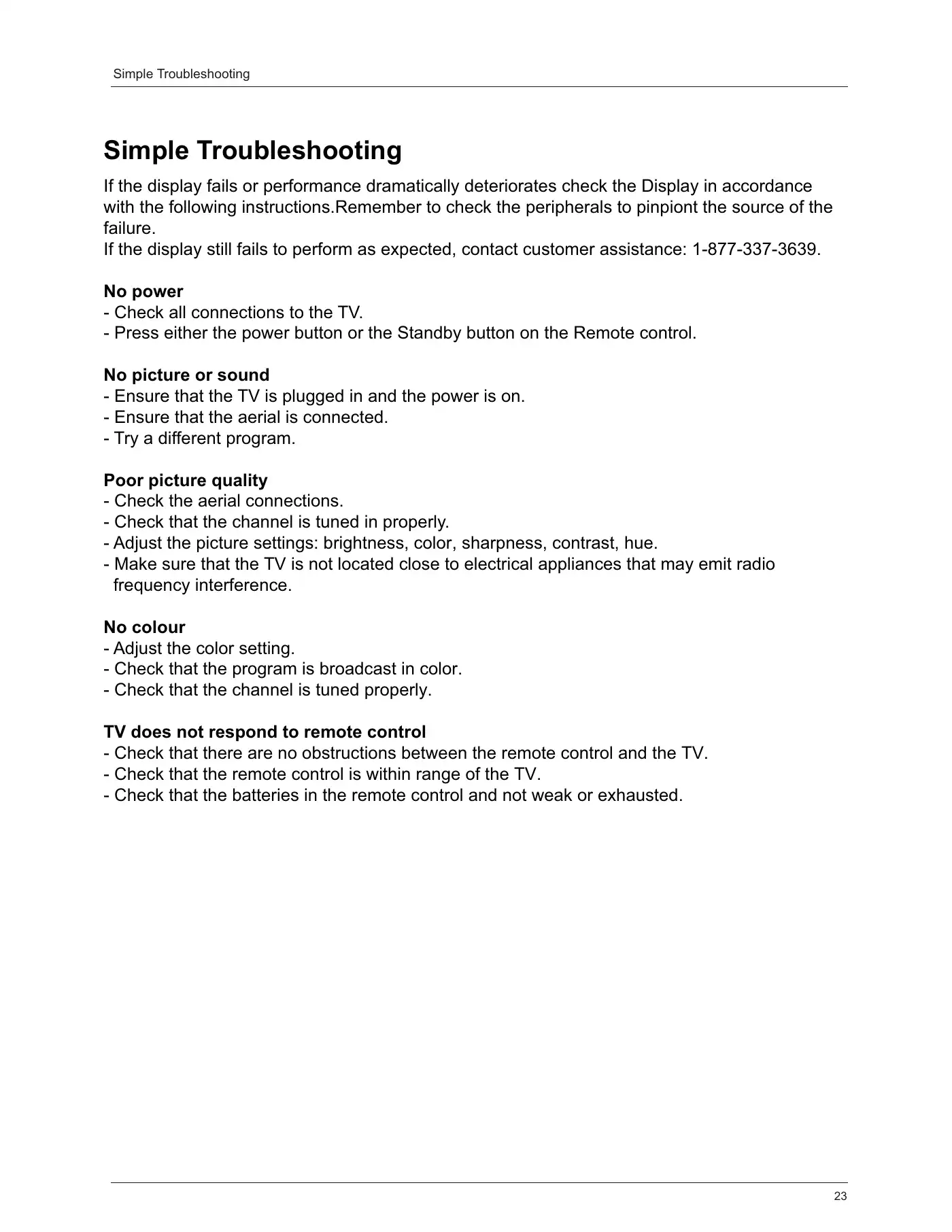 Haier LE55B1381 Owner's Manual Manual pdf 25 page image