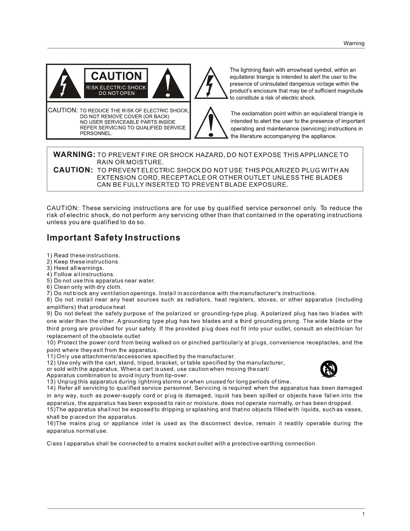 Haier LE55B1381 Owner's Manual Manual pdf 3 page image