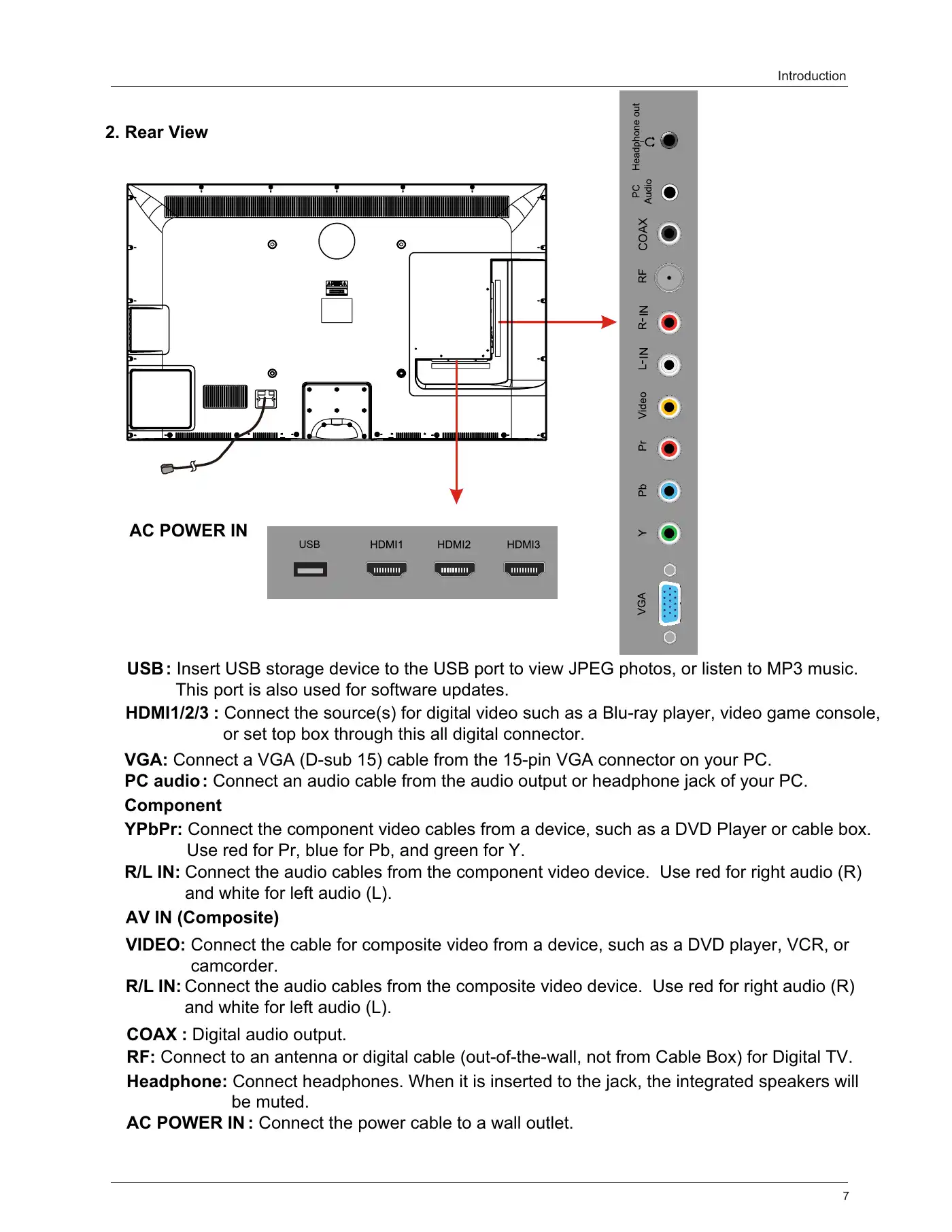 Haier LE55B1381 Owner's Manual Manual pdf 9 page image