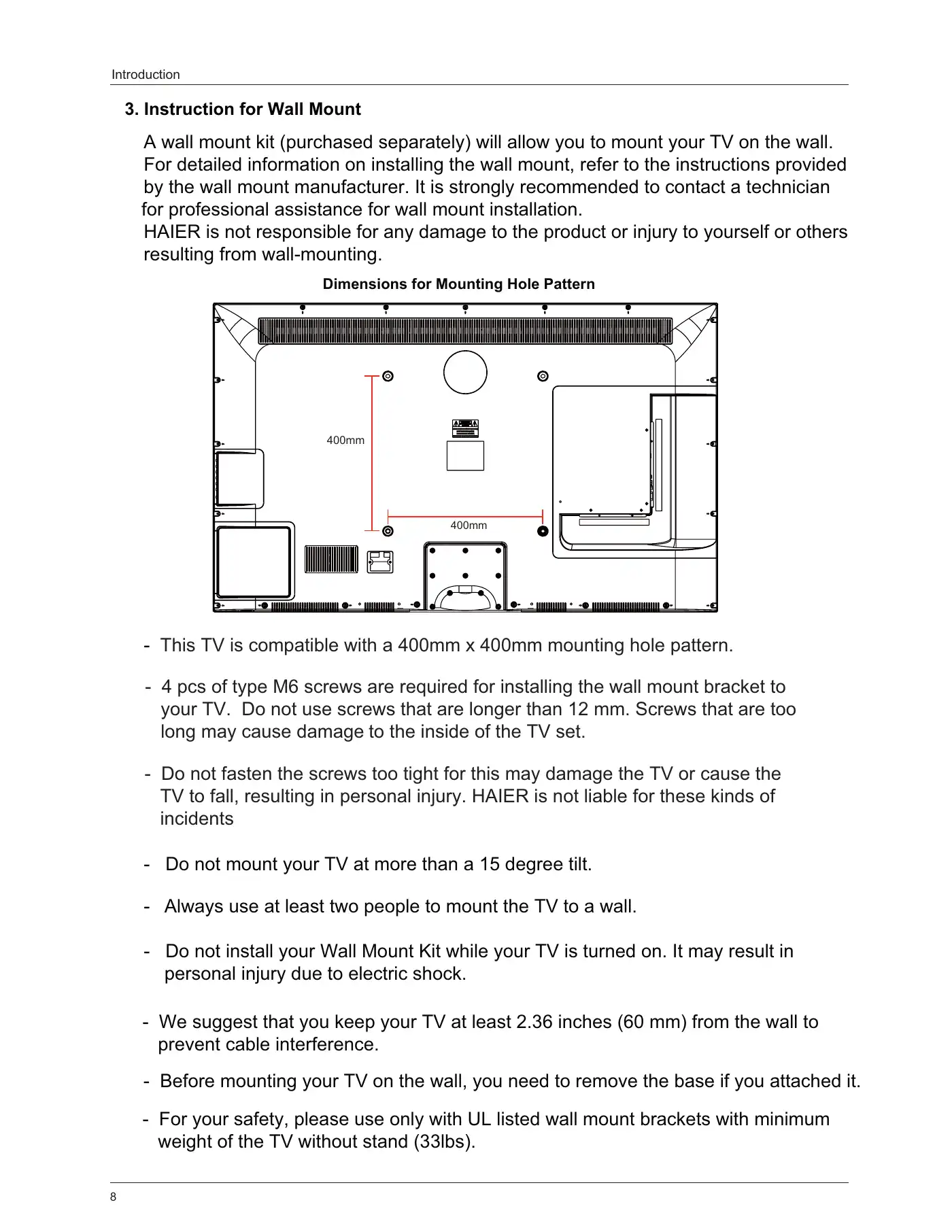 Haier LE55B1381 Owner's Manual Manual pdf 10 page image