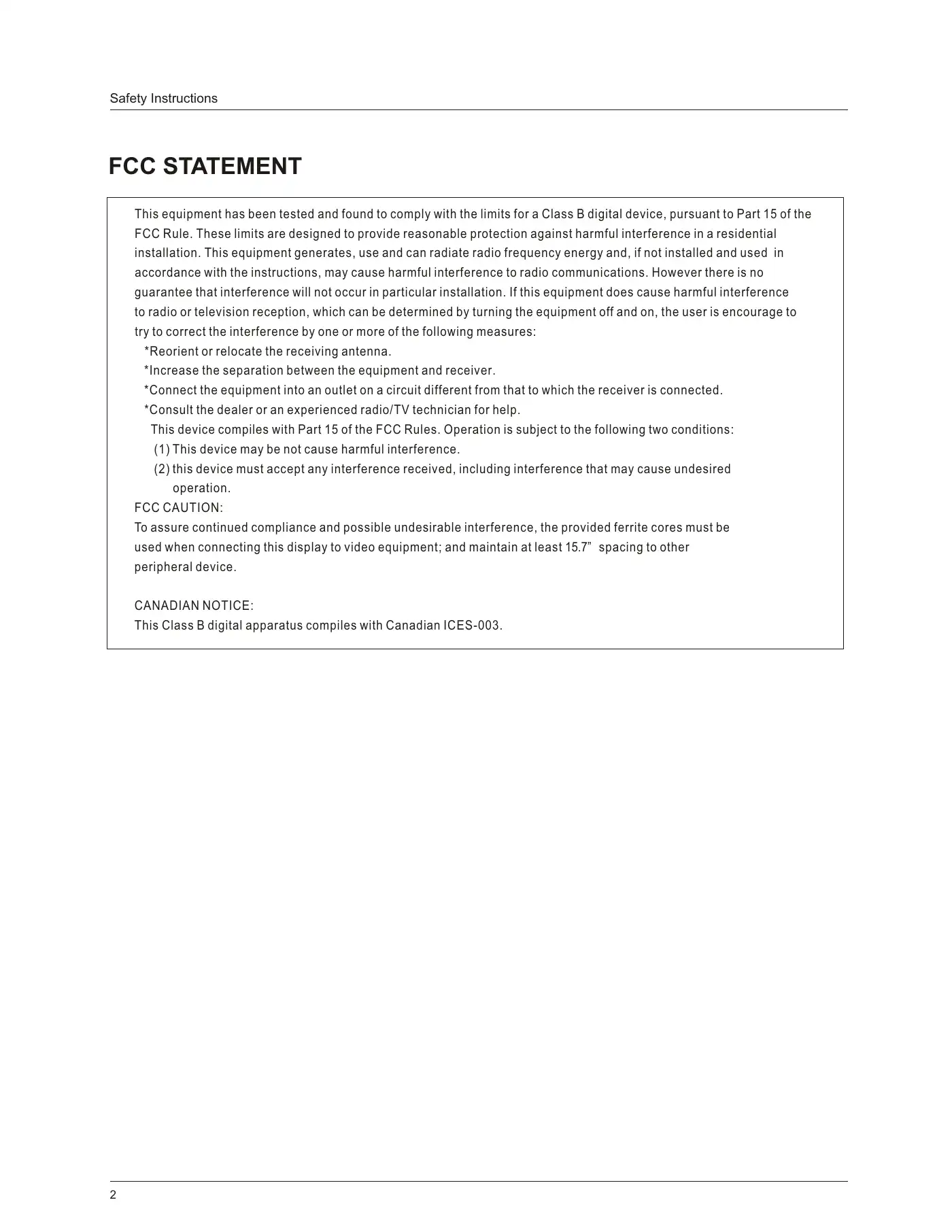 Haier LE55B1381 Owner's Manual Manual pdf 4 page image