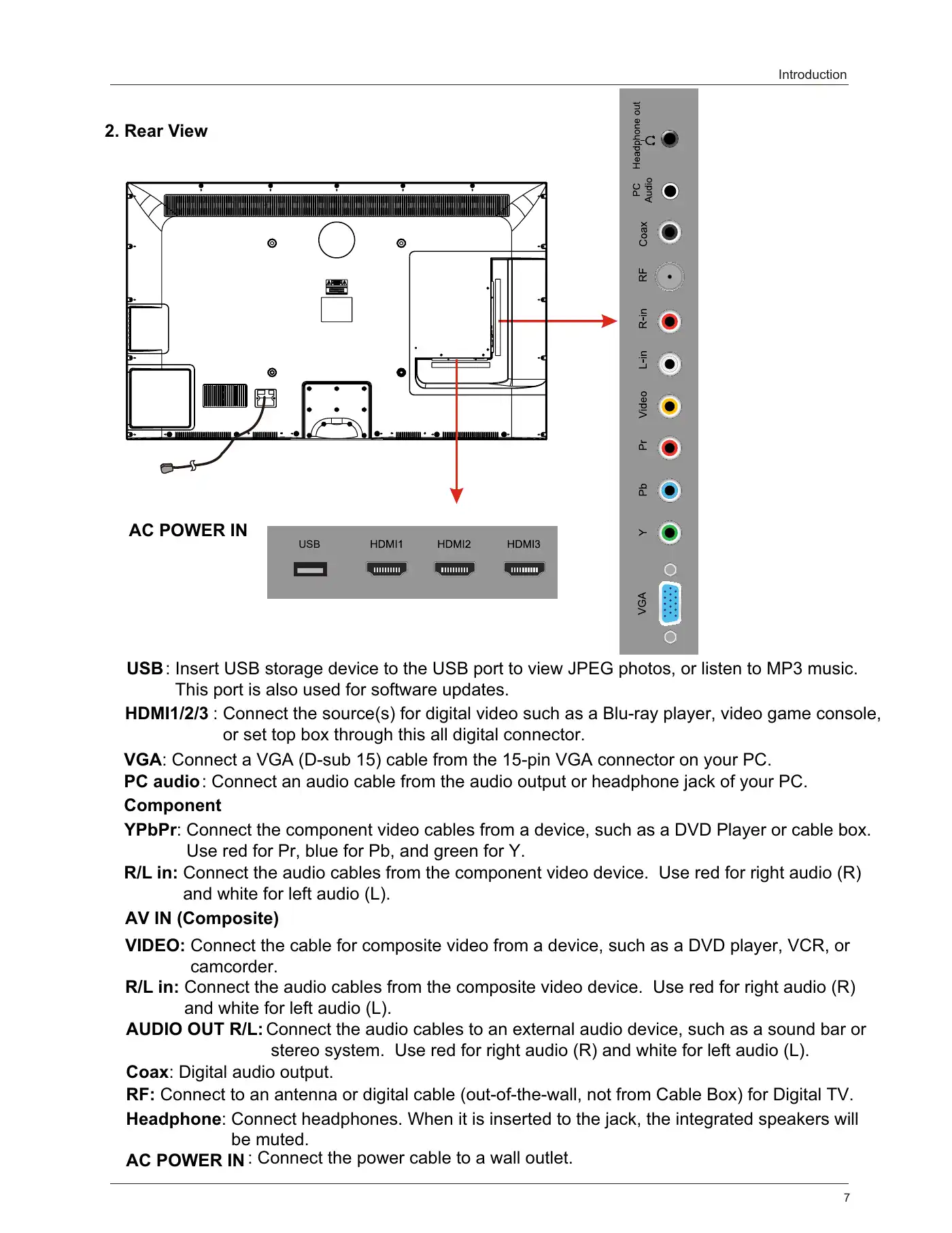 Haier LE55B1381 Owner's Manual Manual pdf 9 page image