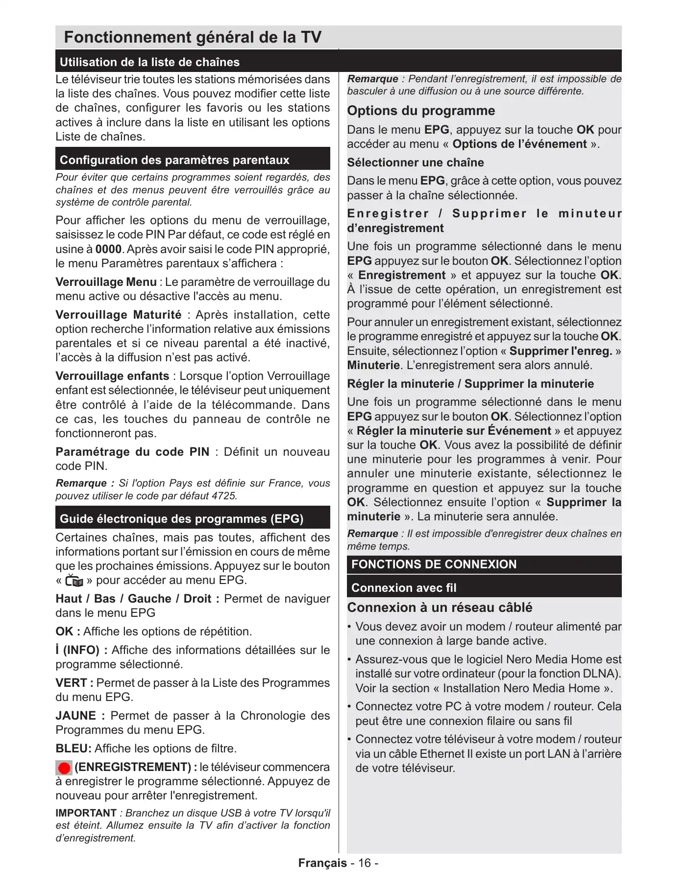 Haier LEF65V200S Operating Instructions Manual Manual pdf 19 page image